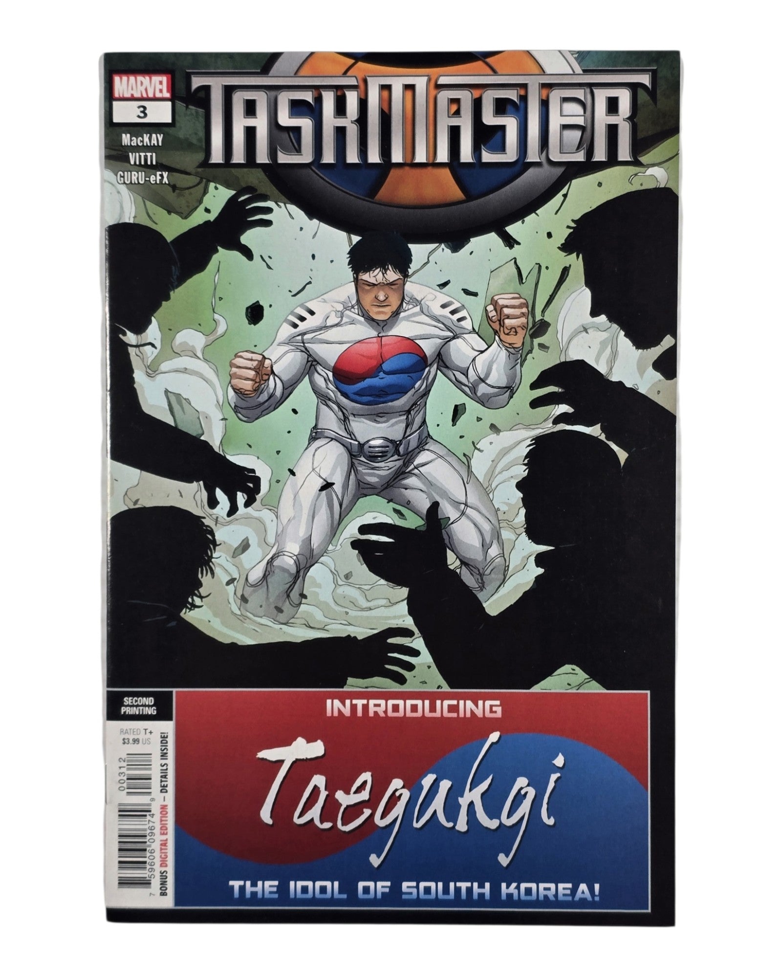 Taskmaster Vol. 3 #3C, Vitti Cover, 2nd Print, Marvel '21