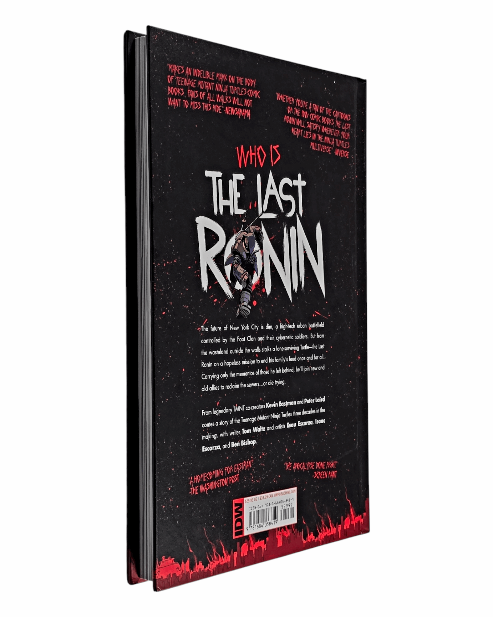 Teenage Mutant Ninja Turtles: The Last Ronin Hardcover, IDW '22