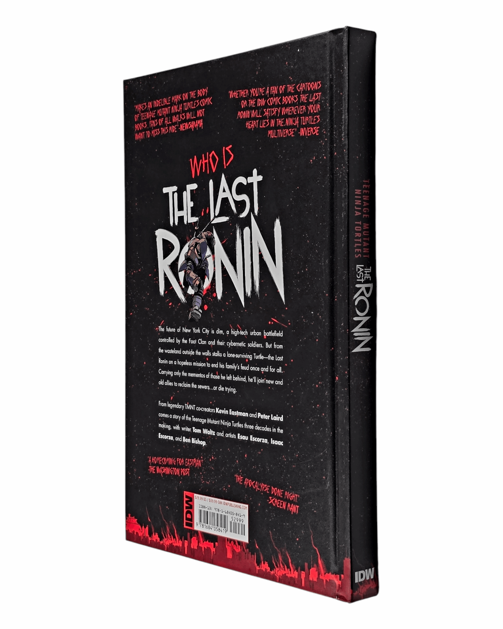 Teenage Mutant Ninja Turtles: The Last Ronin Hardcover, IDW '22