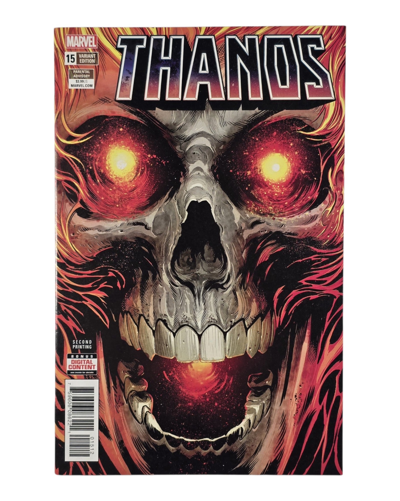 Thanos Vol. 2 #15, Geoff Shaw Cover, 2nd Print, Marvel '18