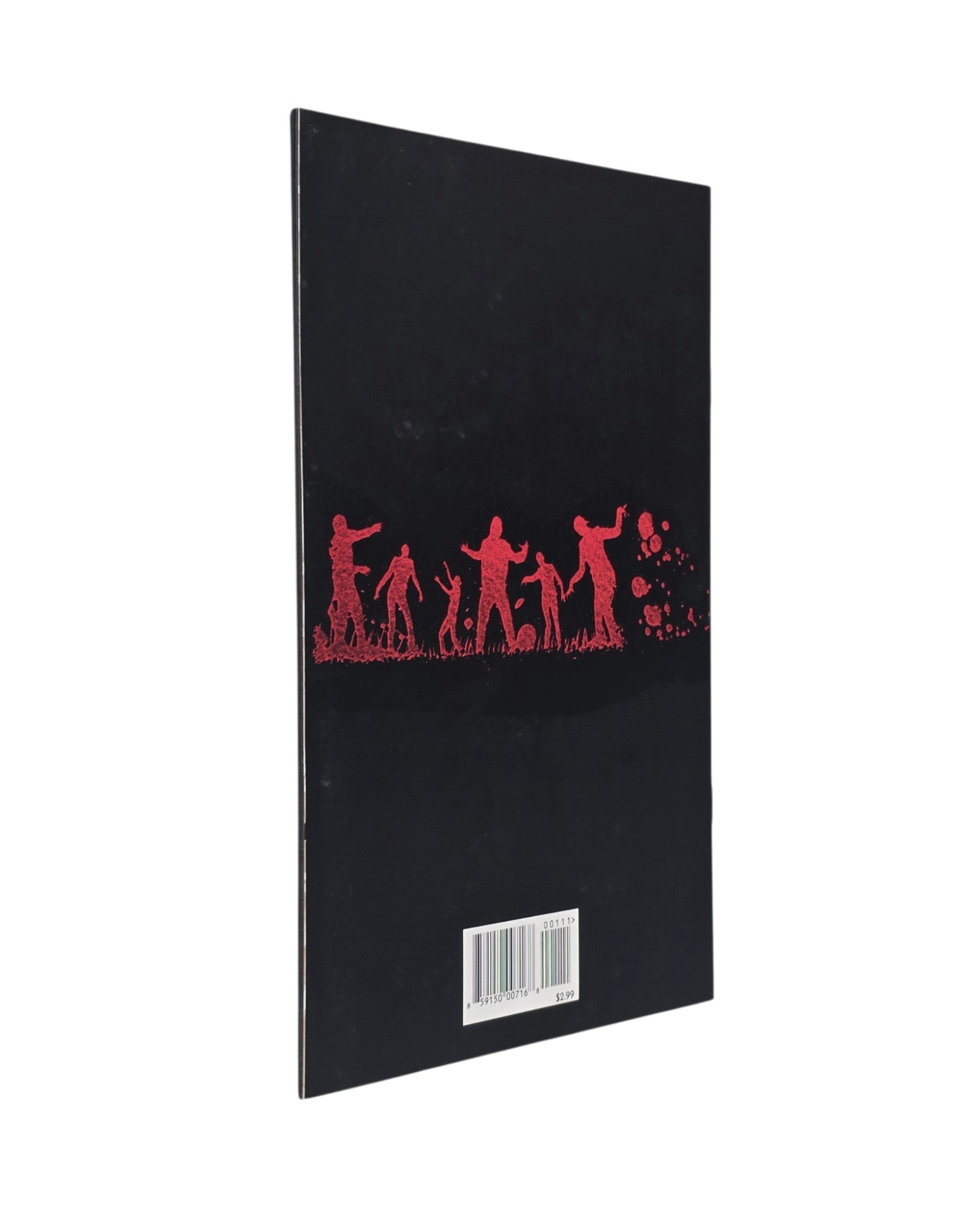 The Rise #1A, HM Publications '21 — back cover, fore edge