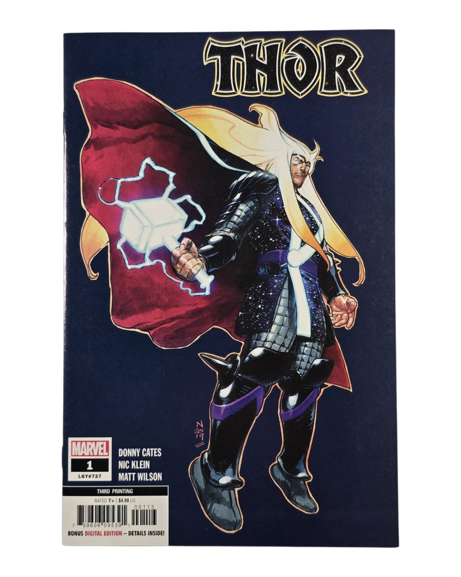Thor Vol. 6 #1AO, Nic Klein Cover, 3rd Print, Marvel '20