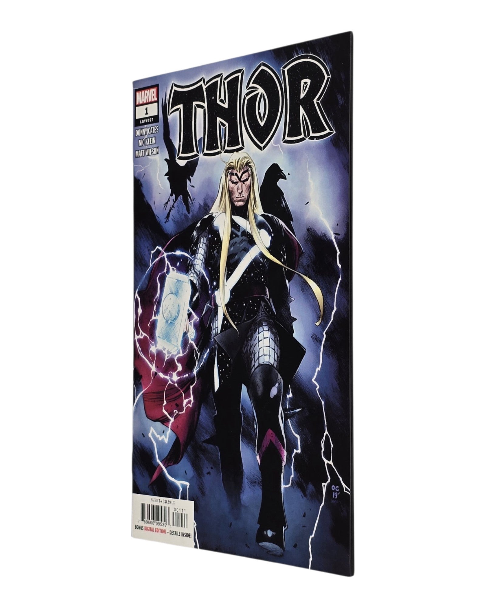 Thor Vol. 6 #1A, Olivier Coipel Cover, Marvel '20 — front cover, fore edge