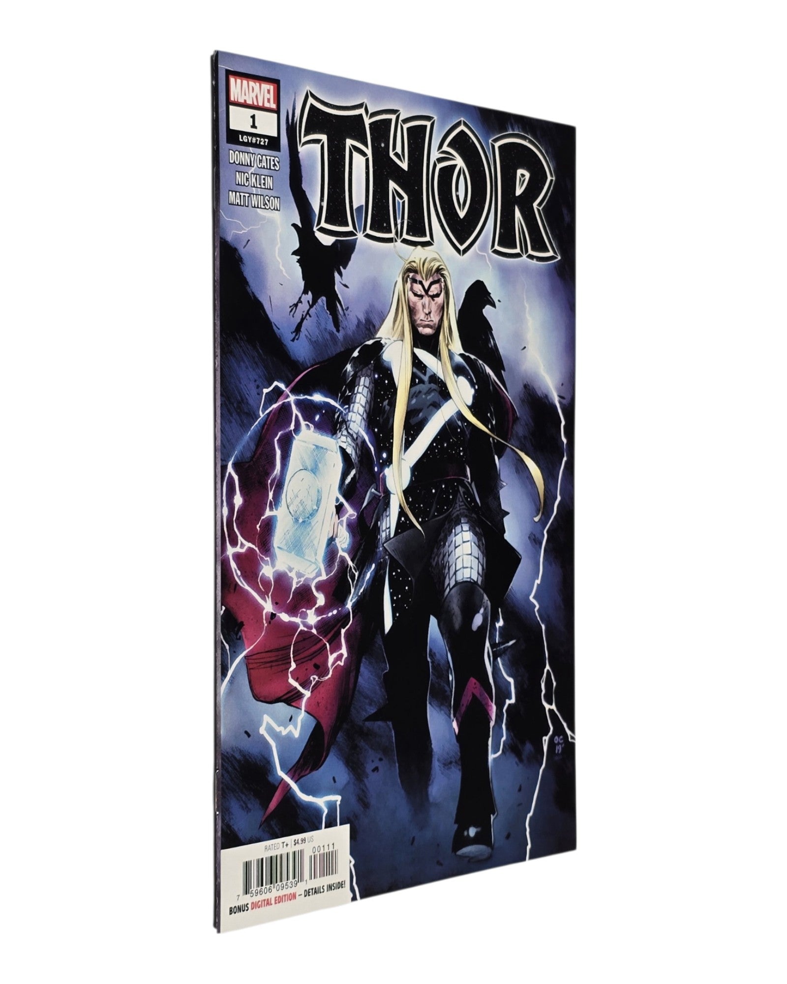 Thor Vol. 6 #1A, Olivier Coipel Cover, Marvel '20 — front cover, spine edge