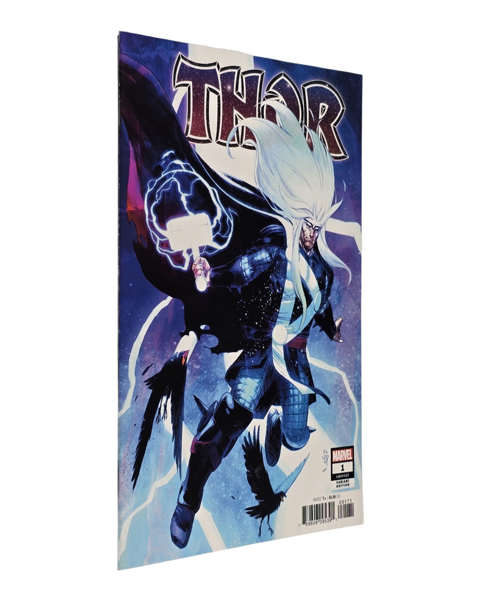 Thor Vol. 6 #1G, Party Variant, Nic Klein Cover, Marvel '20 — front cover, spine edge