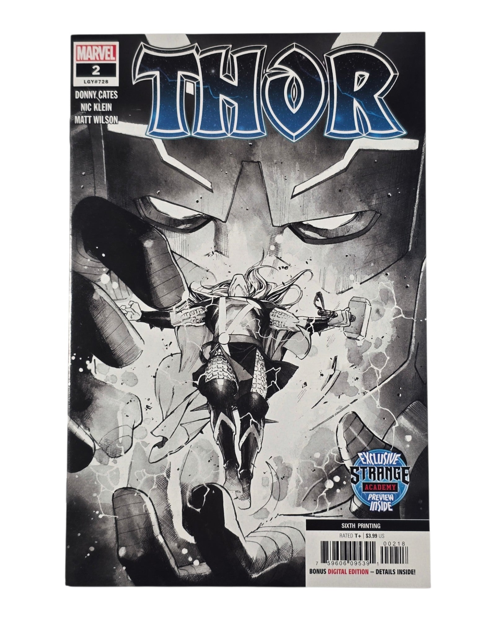 Thor Vol. 6 #2, 6th Print, Marvel '20