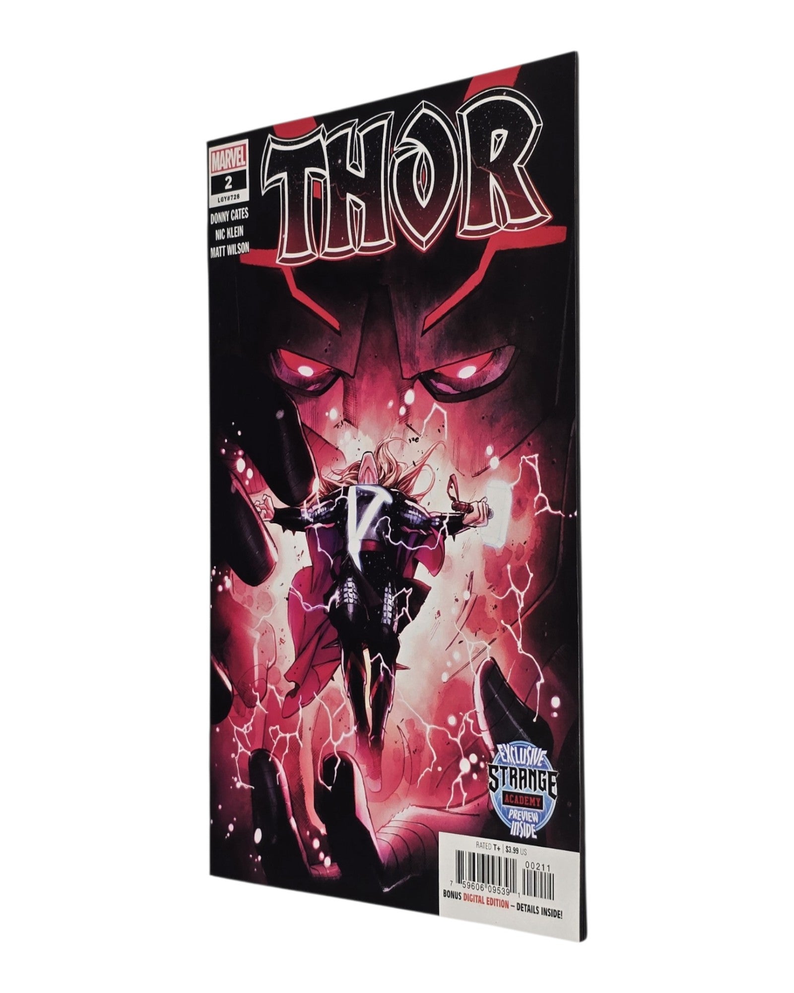 Thor Vol. 6 #2A, Olivier Coipel Cover, Marvel '20 — front cover, fore edge