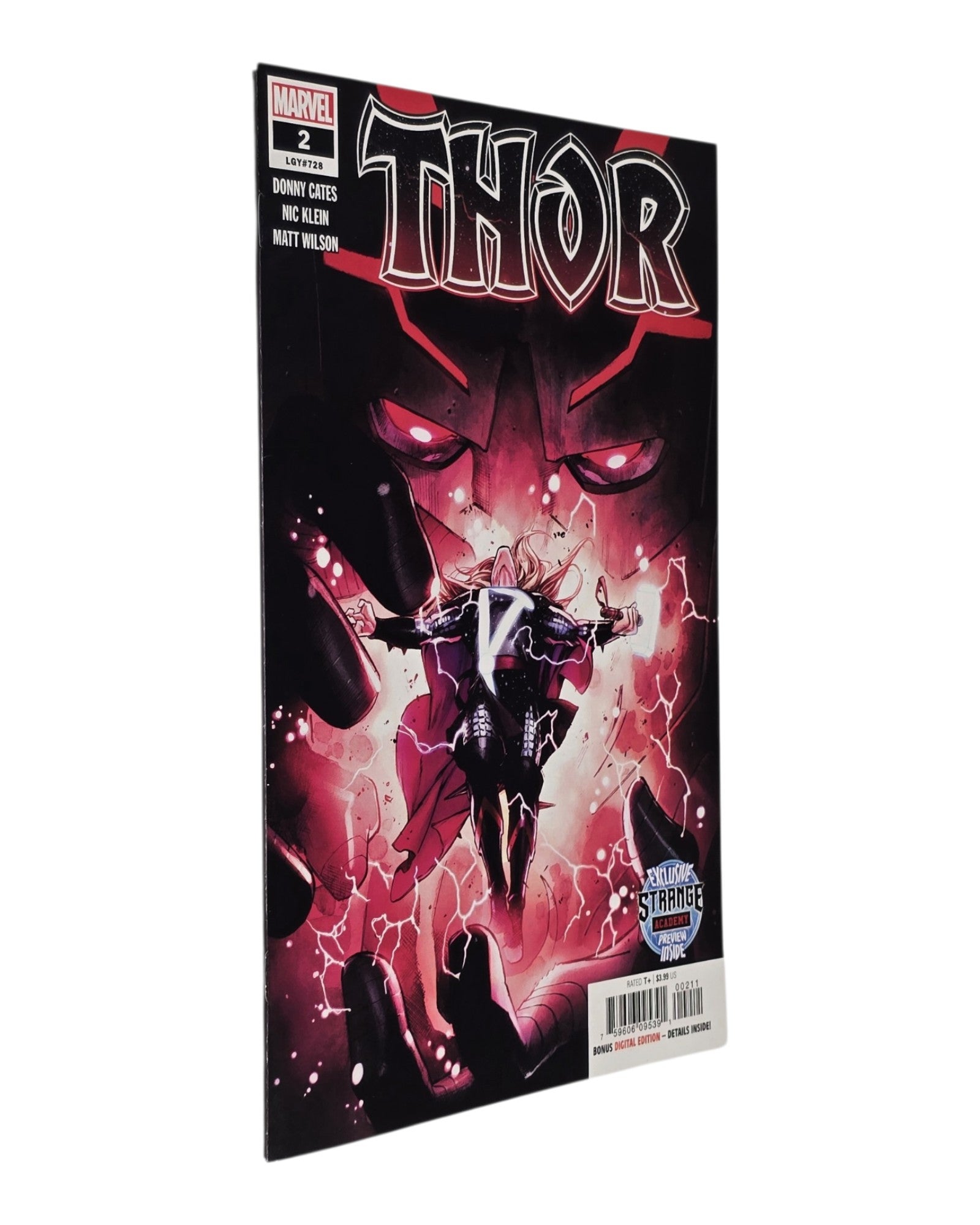 Thor Vol. 6 #2A, Olivier Coipel Cover, Marvel '20 — front cover, spine edge