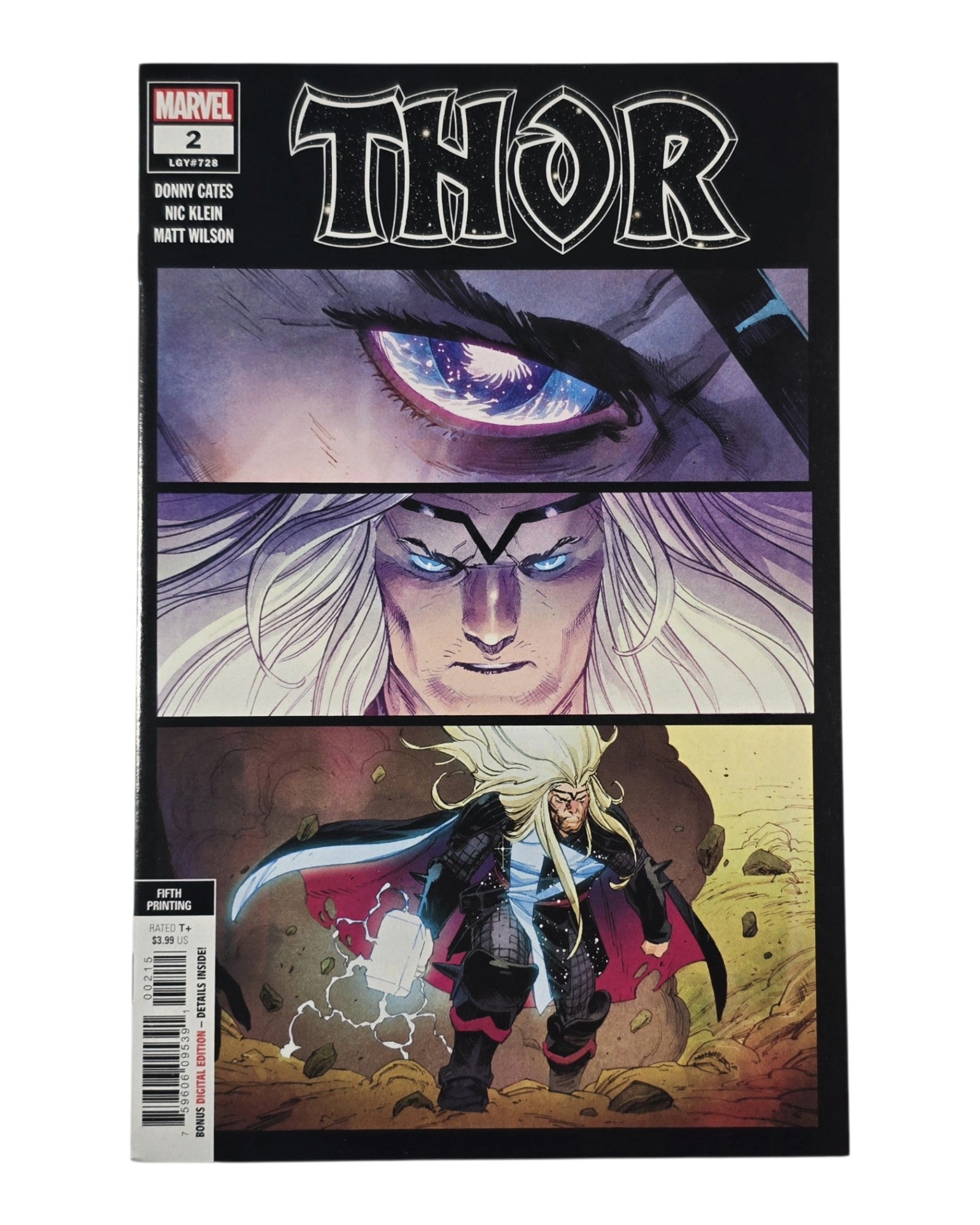 Thor Vol. 6 #2H, Nic Klein Cover, 5th Print, Marvel '20