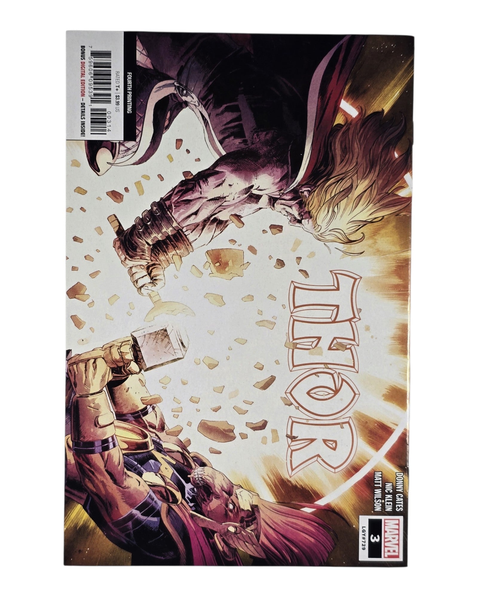 Thor Vol. 6 #3G, Nic Klein Cover, 4th Print, Marvel '20