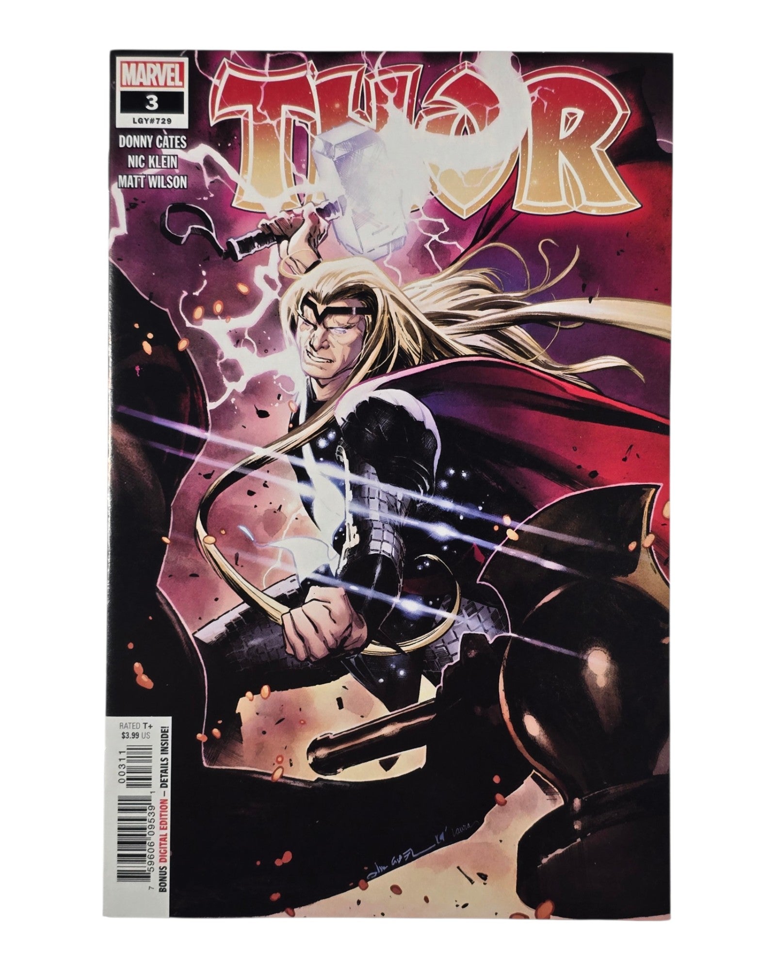 Thor Vol. 6 #3A, Olivier Coipel Cover, Marvel '20