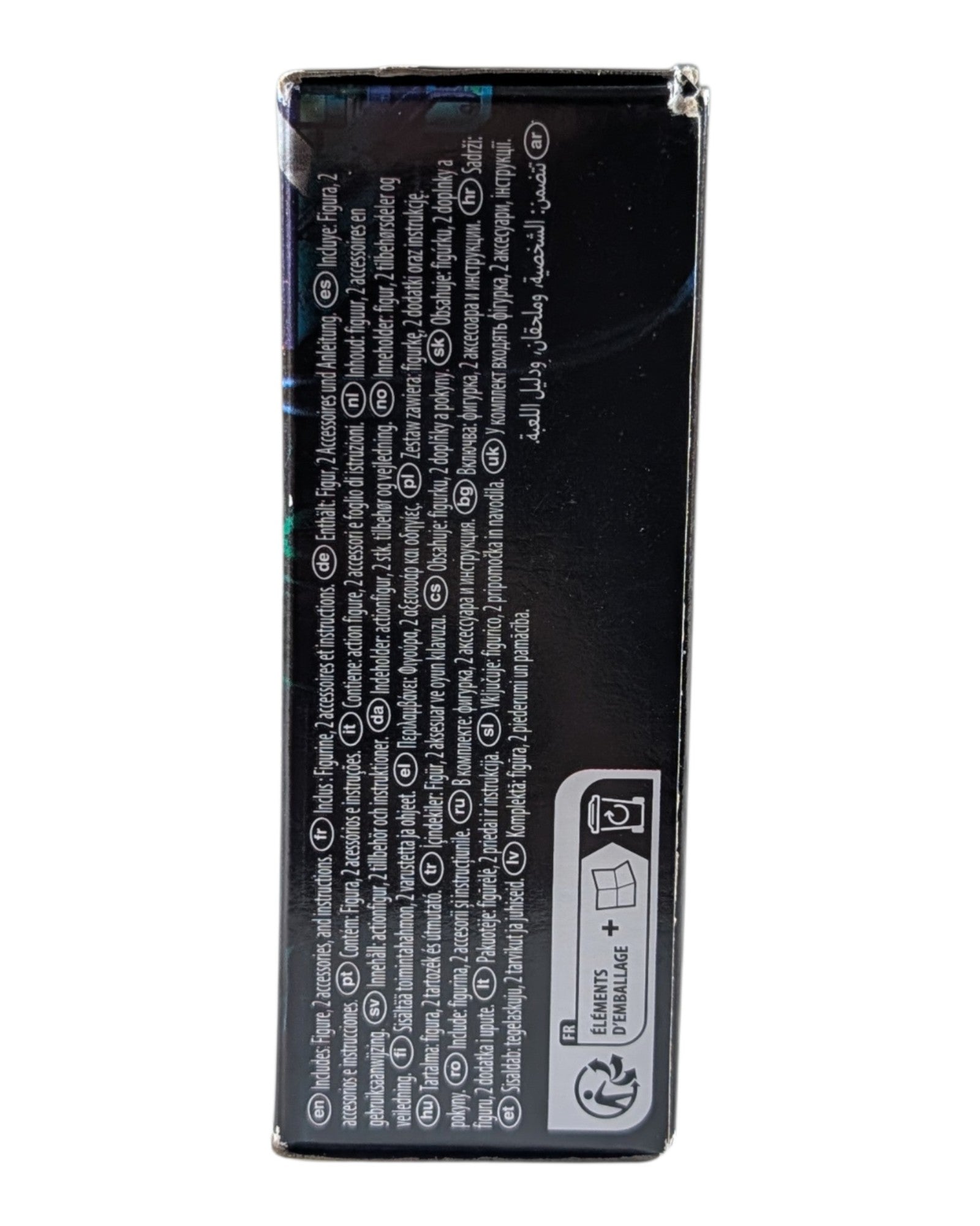 Transformers Legacy Evolution Core Thundercracker, Hasbro '23 — bottom of package