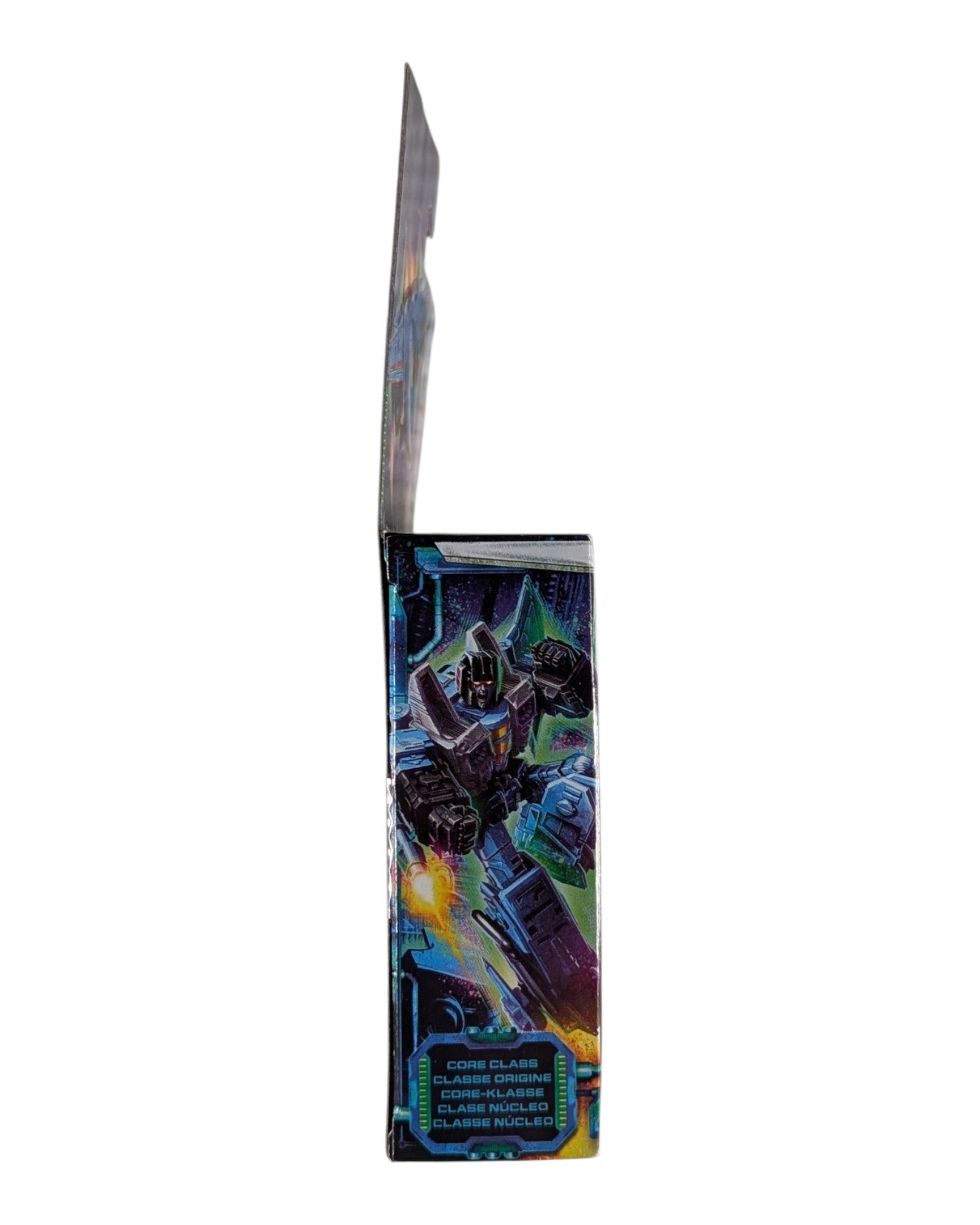 Transformers Legacy Evolution Core Thundercracker, Hasbro '23 — left edge of package