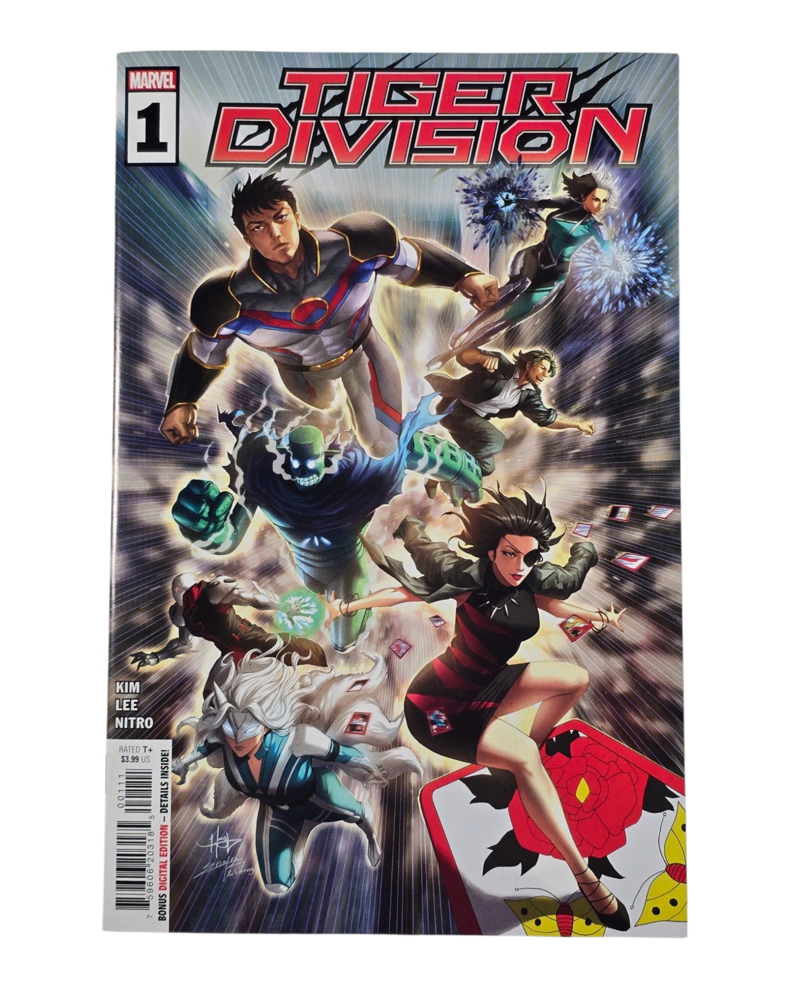 Tiger Division #1A, Creees Lee Cover, Marvel '22