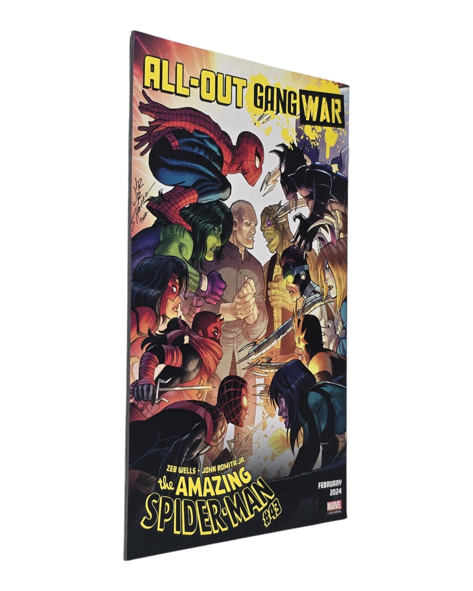 Timeless Vol. 3 #1A, Kael Ngu Cover, Marvel '23 — back cover, fore edge
