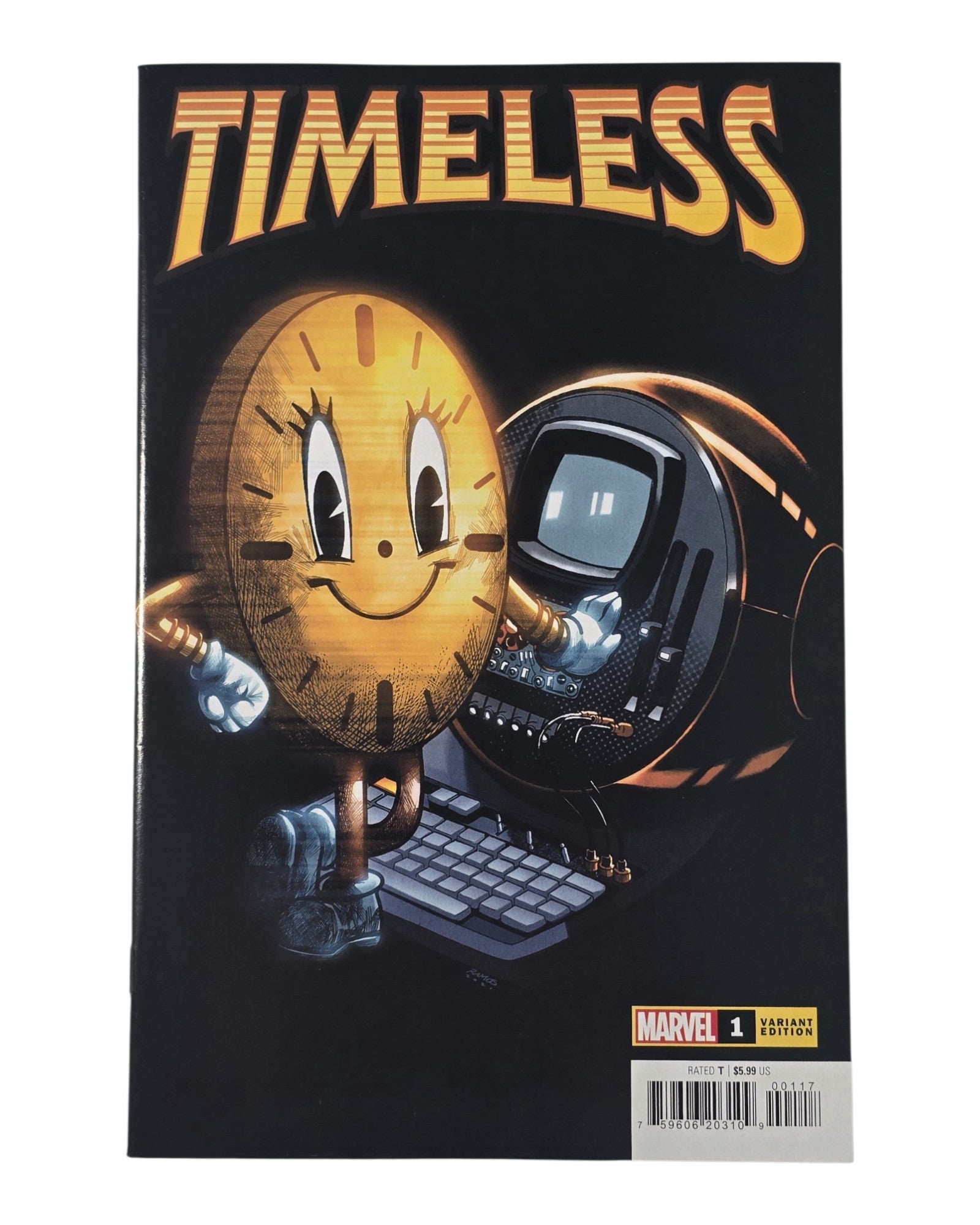 Timeless #1K, Humberto Ramos Miss Minutes Variant, Marvel '21