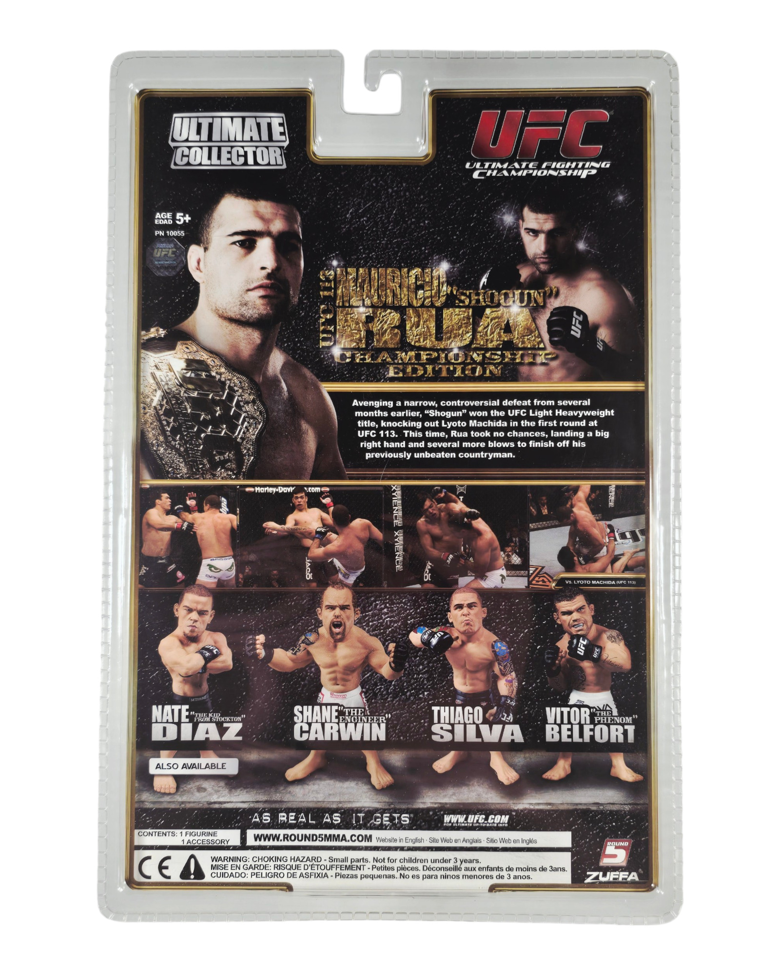 UFC Ultimate Collector Series 5 Mauricio "Shogun" Rua Championship, Round 5 '11
