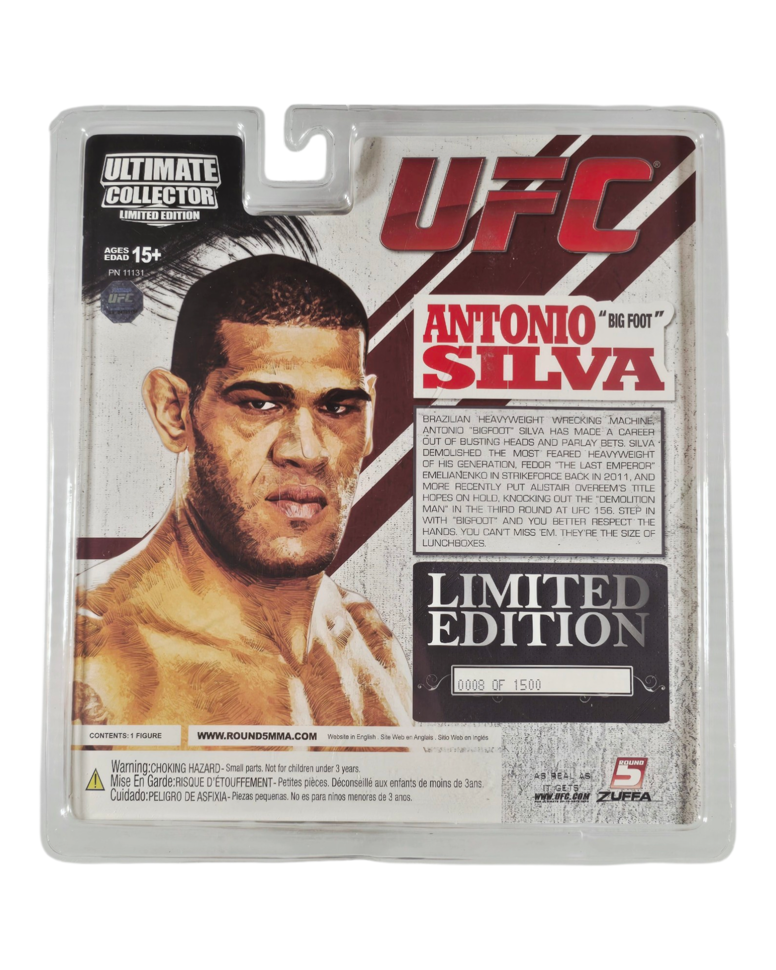 UFC Ultimate Collector Antonio "Big Foot" Silva, Round 5 '13