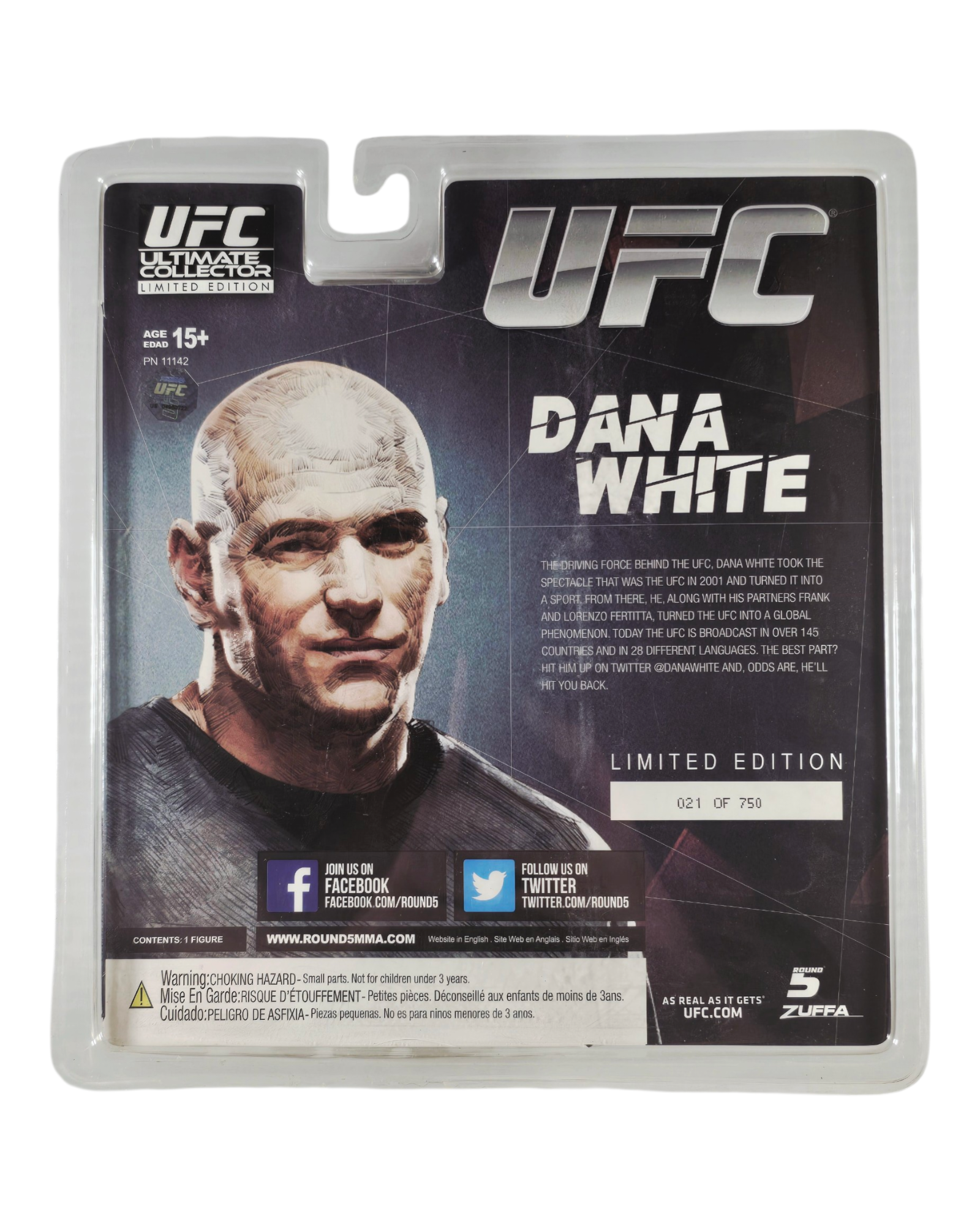 UFC Ultimate Collector Series 4 Dana White, Round 5 '11