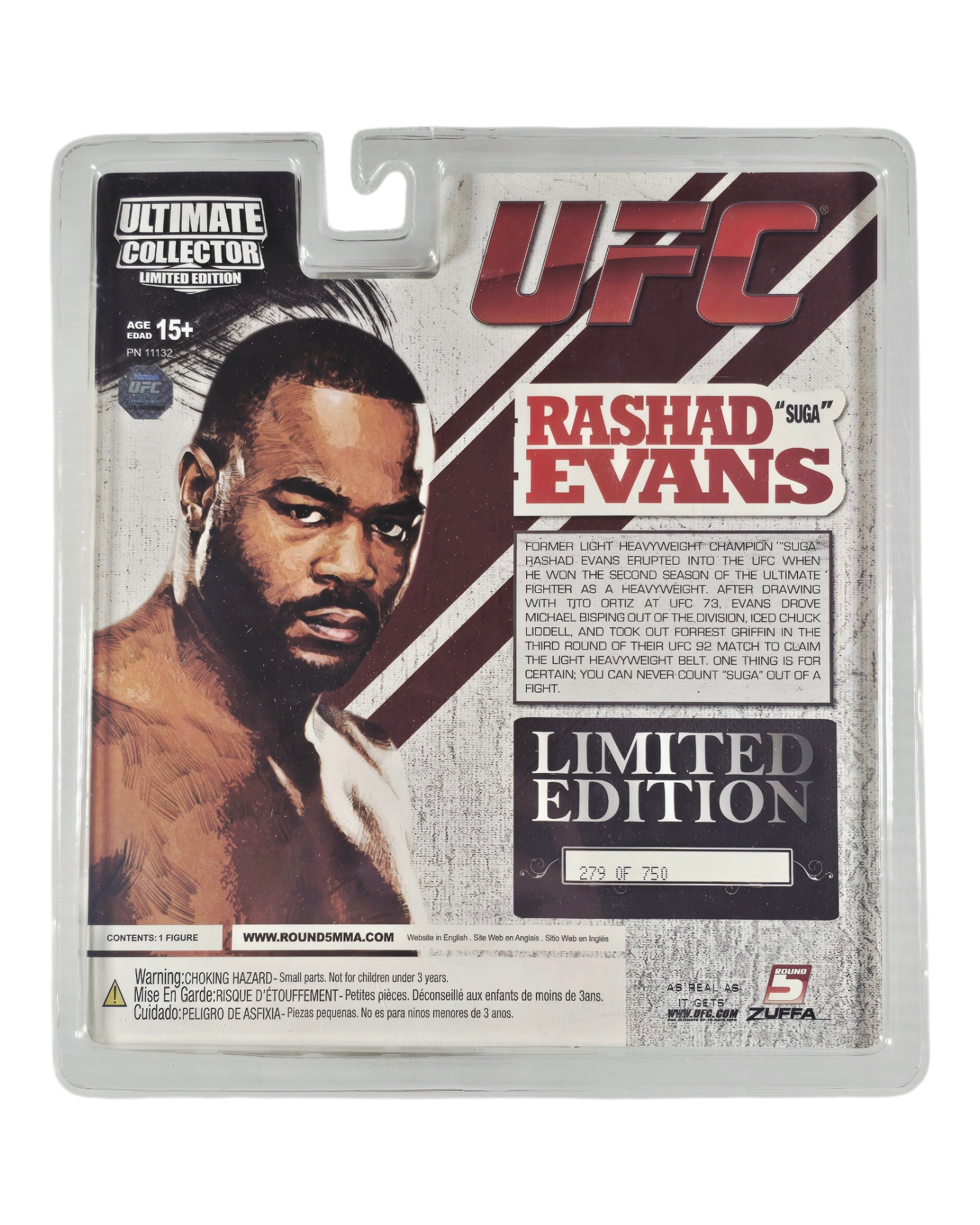 UFC Ultimate Collector Series 13 Rashad "Suga" Evans, Round 5 '13
