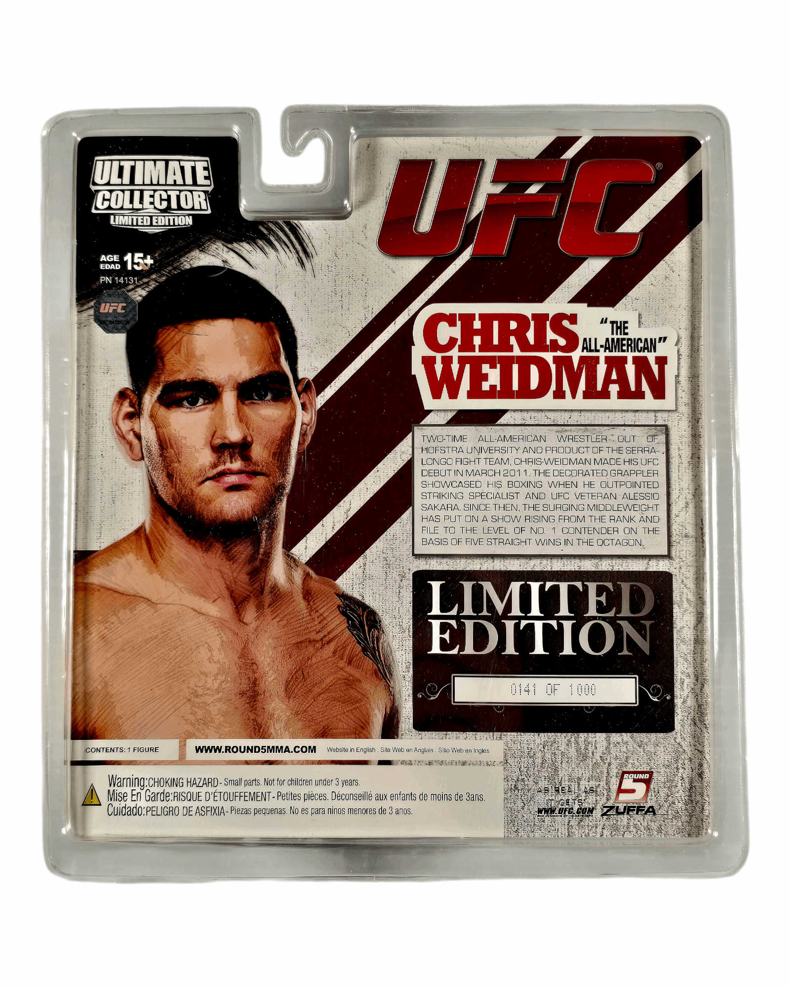 UFC Ultimate Collector Chris "The All-American" Weidman, Round 5