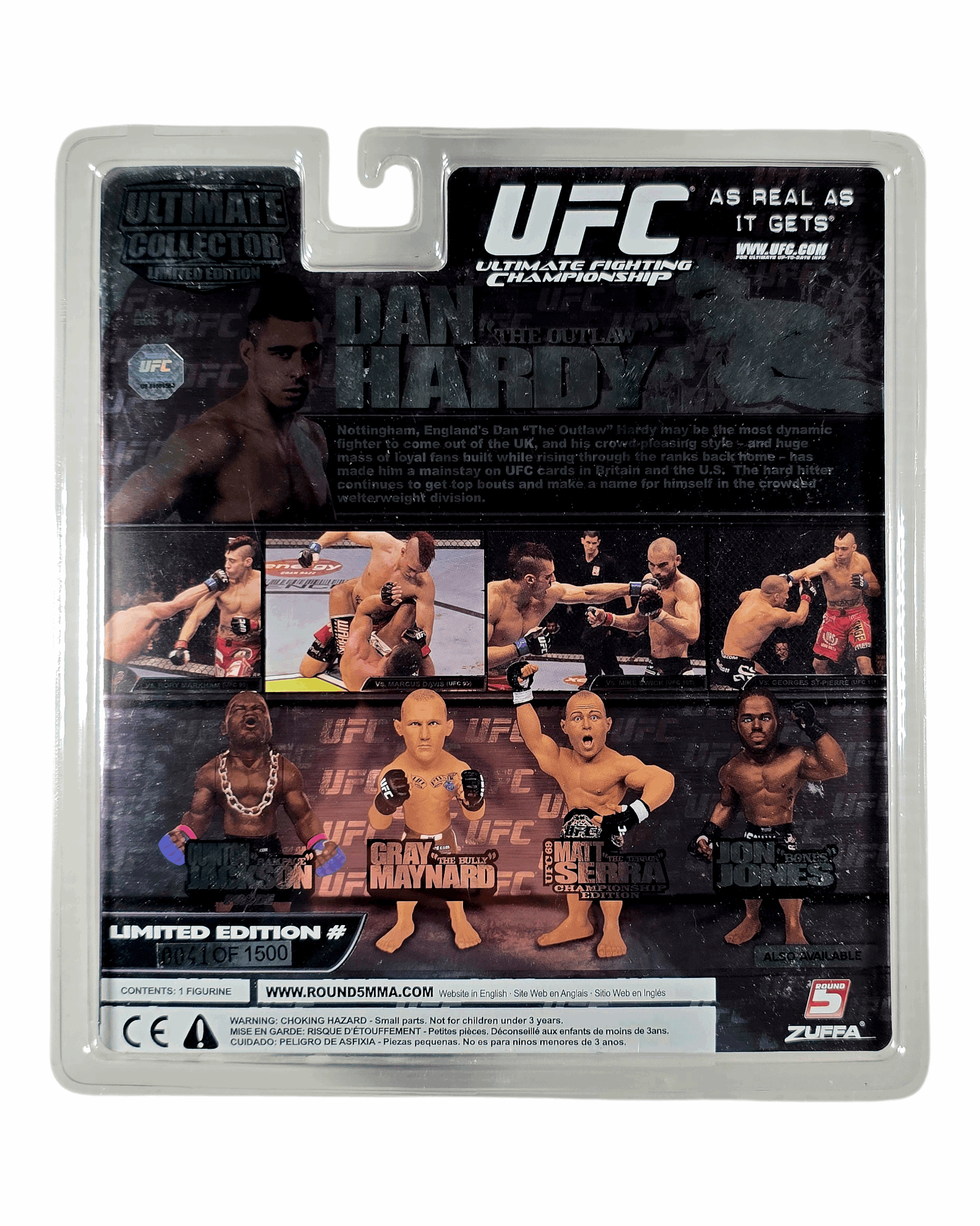 UFC Ultimate Collector Dan "The Outlaw" Hardy, Round 5