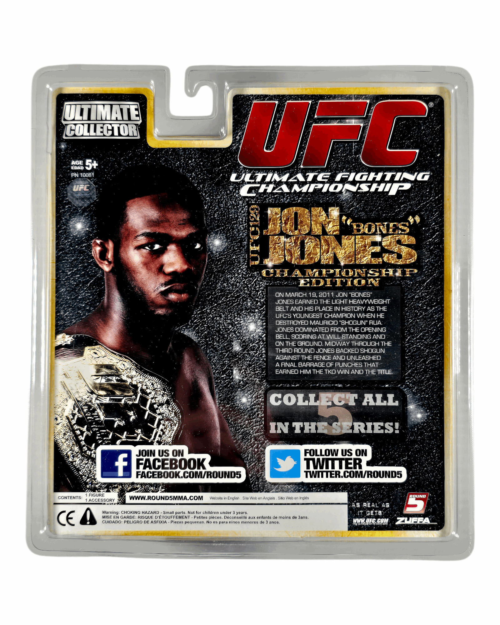 UFC Ultimate Collector Jon "Bones" Jones, Round 5