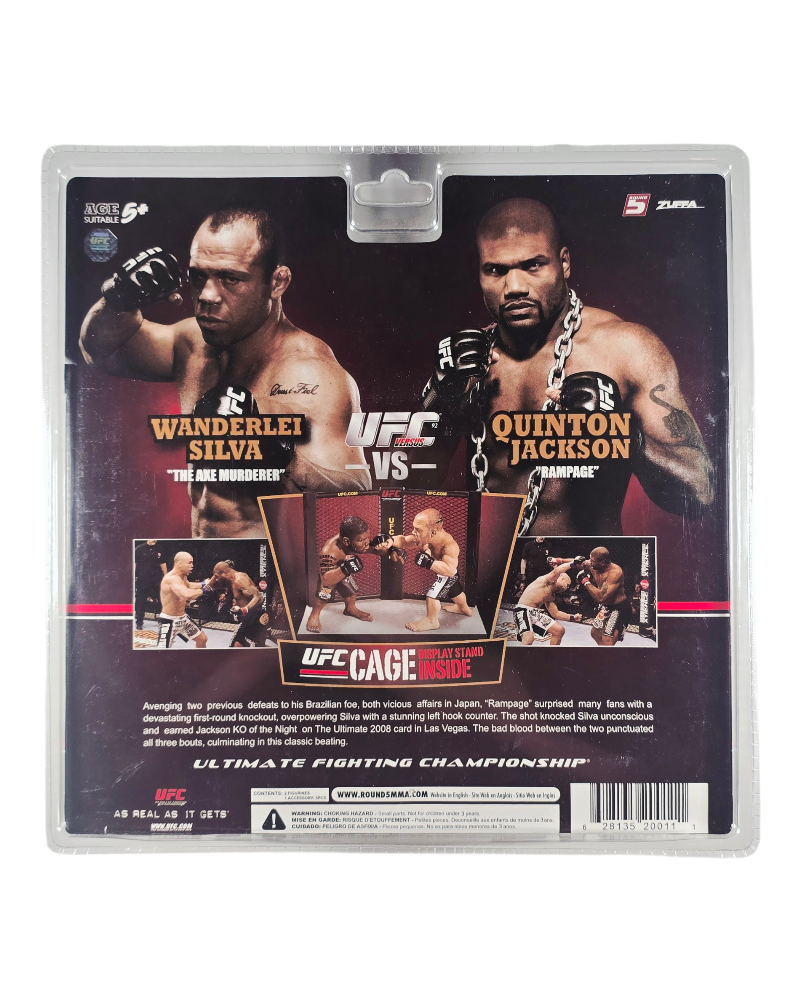 UFC Ultimate Collector Versus Rampage Jackson vs Wanderlei Silva, Round 5 '10