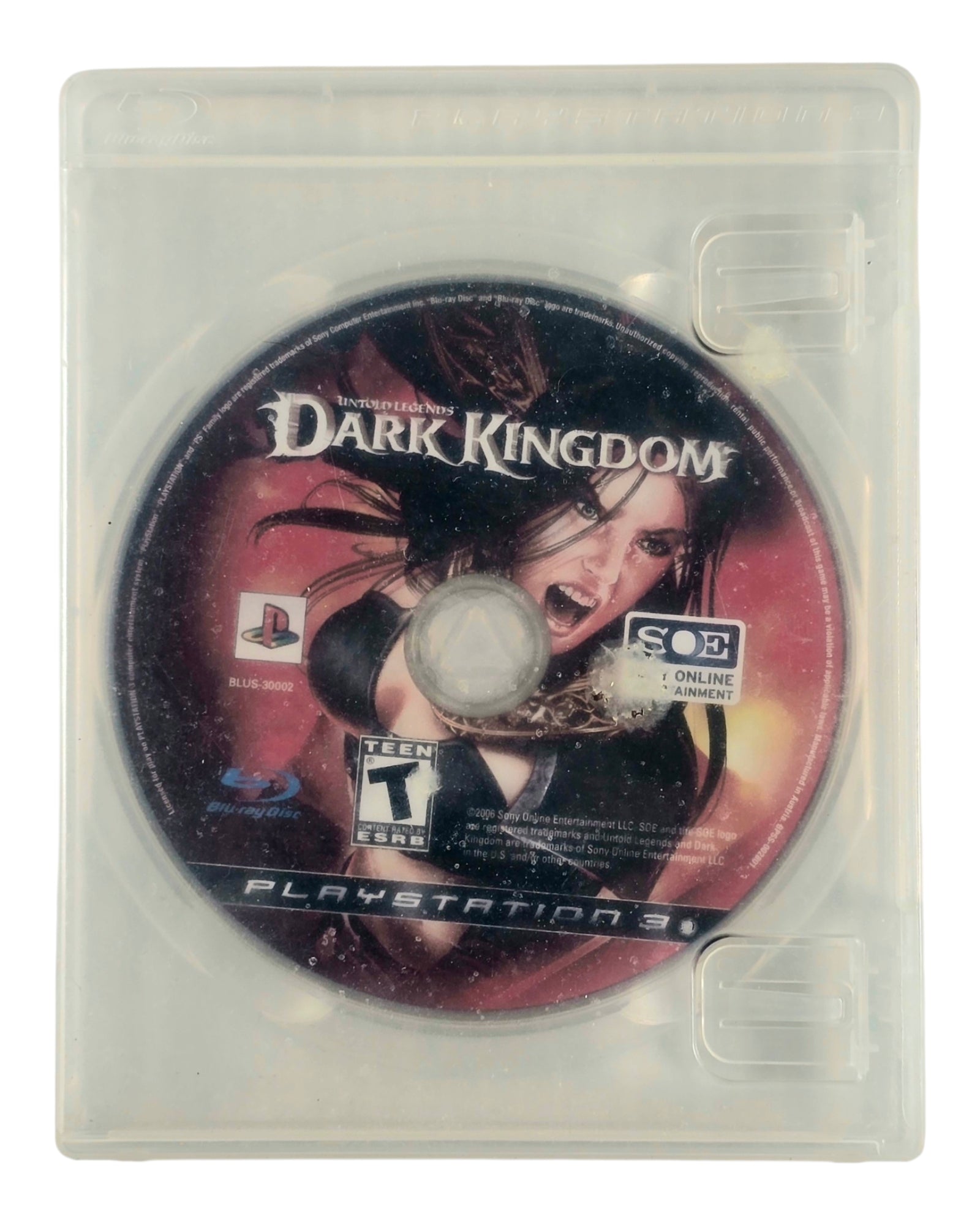 Untold Legends: Dark Kingdom (PlayStation 3, 2006), Disc Only