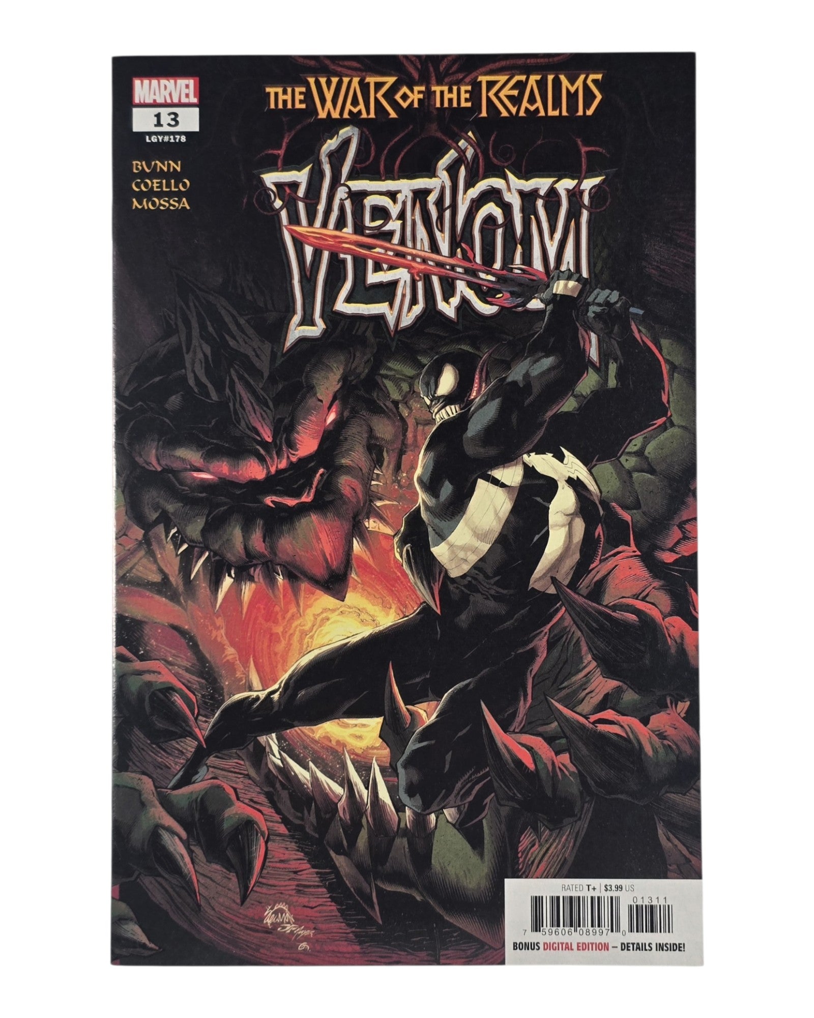Venom Vol. 4 #13A, Ryan Stegman Cover, Marvel '19