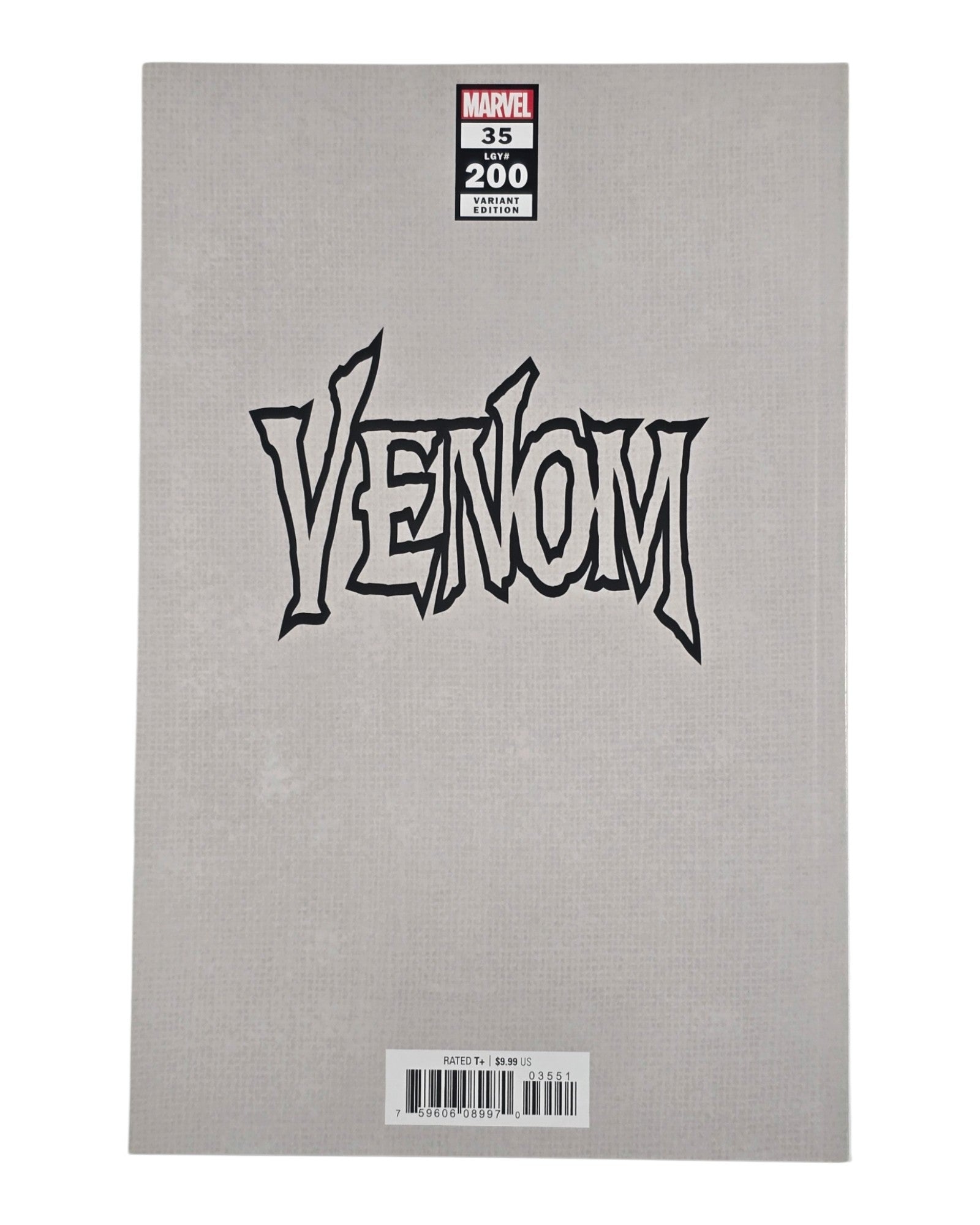 Venom Vol. 4 #35E, Jock Cover, Marvel '21 — back of package