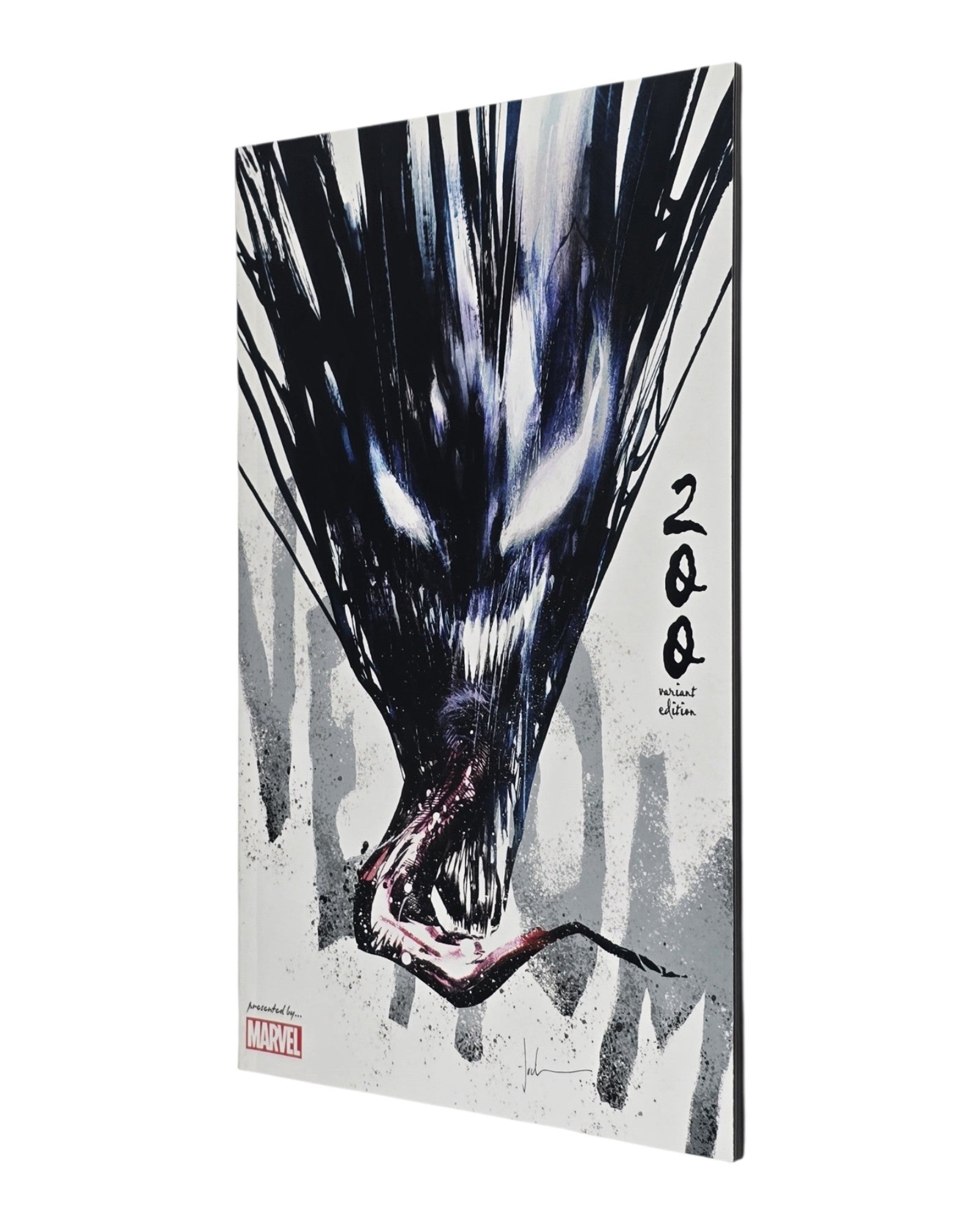 Venom Vol. 4 #35E, Jock Cover, Marvel '21 — front cover, fore edge