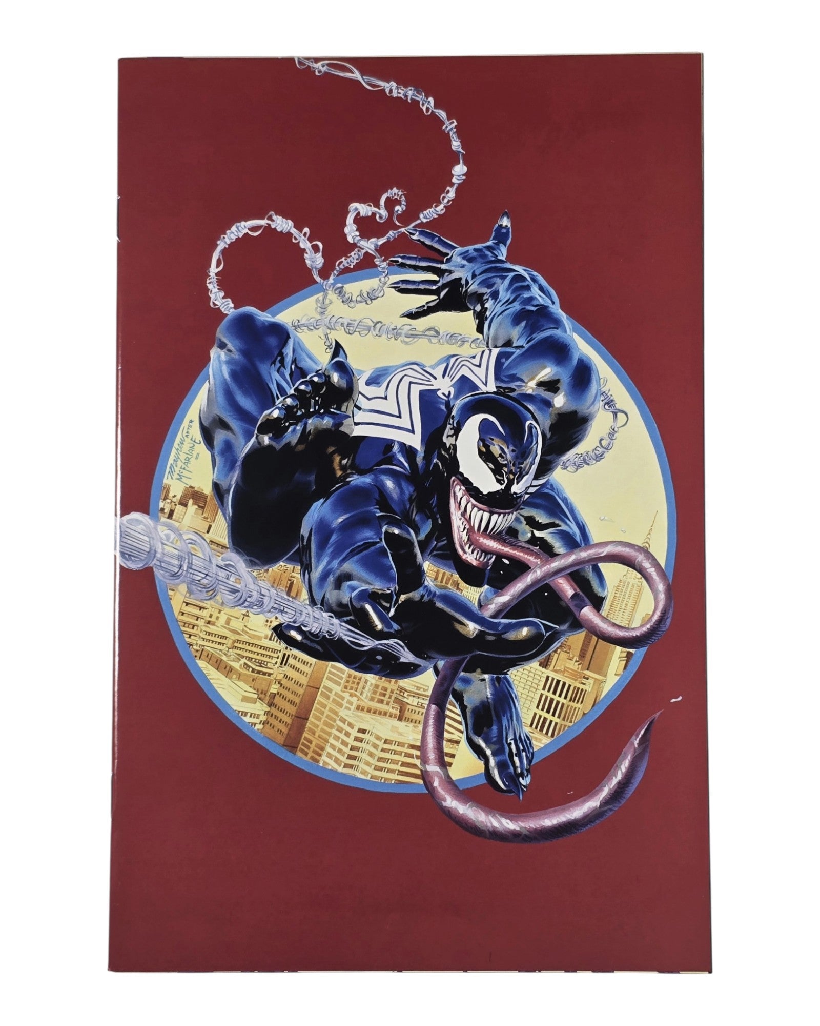 Venom Vol. 4 #1, KRS/Unknown Convention Excl Mayhew Homage Virgin, Marvel '18