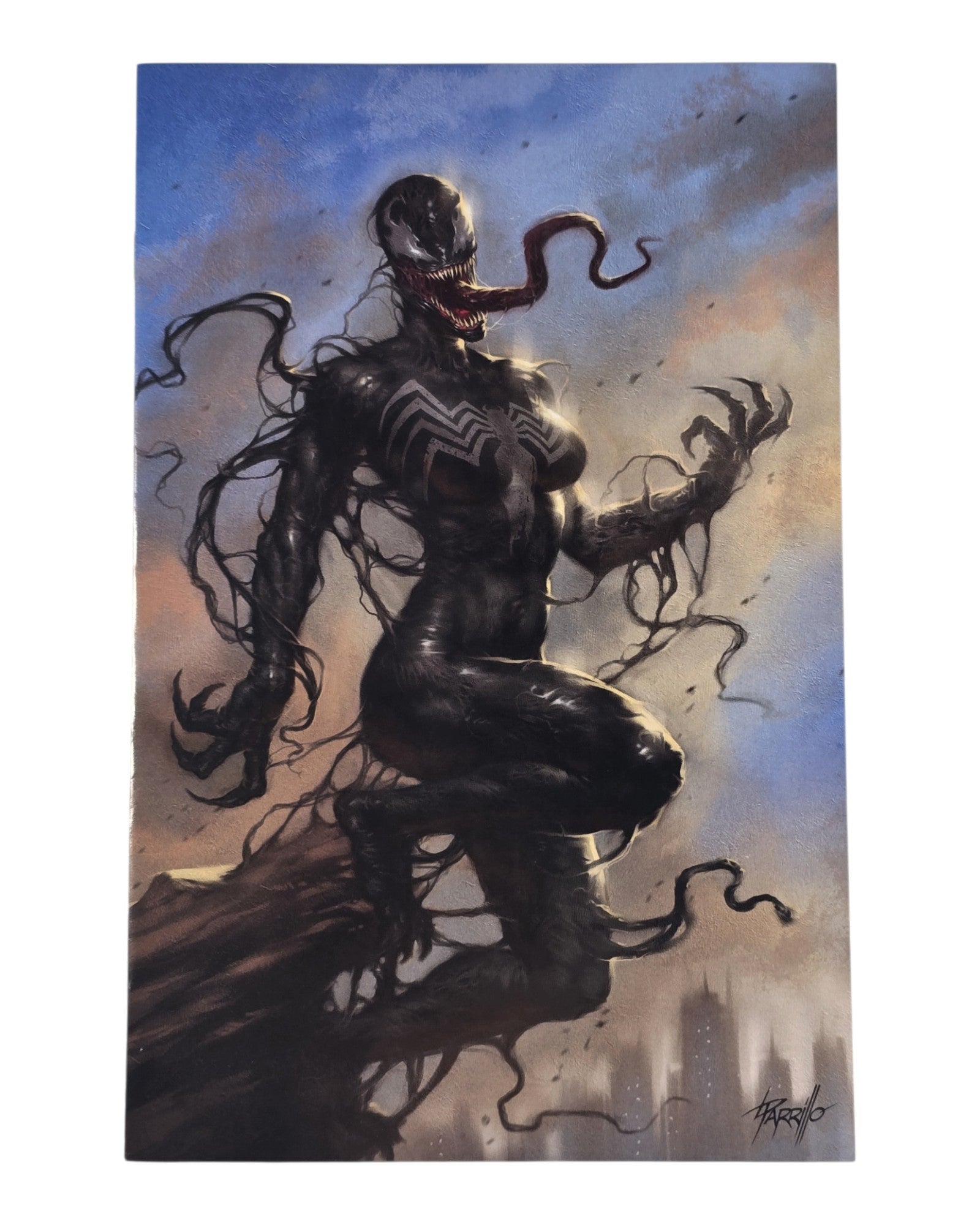 Venom Vol. 4 #11, Frankie's Comics Virgin Excl, Parrillo, Marvel '19