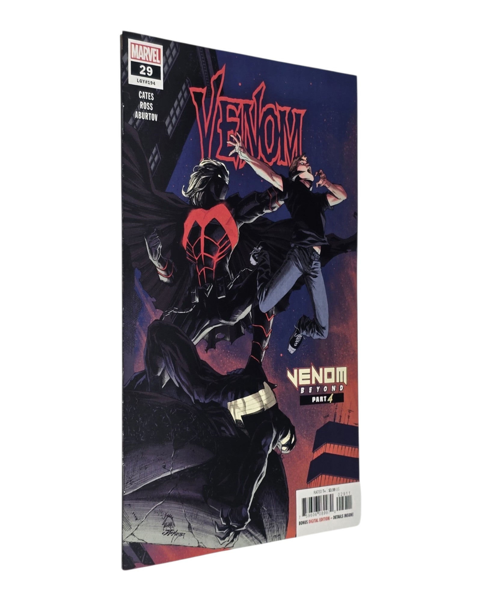 Venom Vol. 4 #29A, Ryan Stegman Cover, Marvel '20 — front cover, spine edge