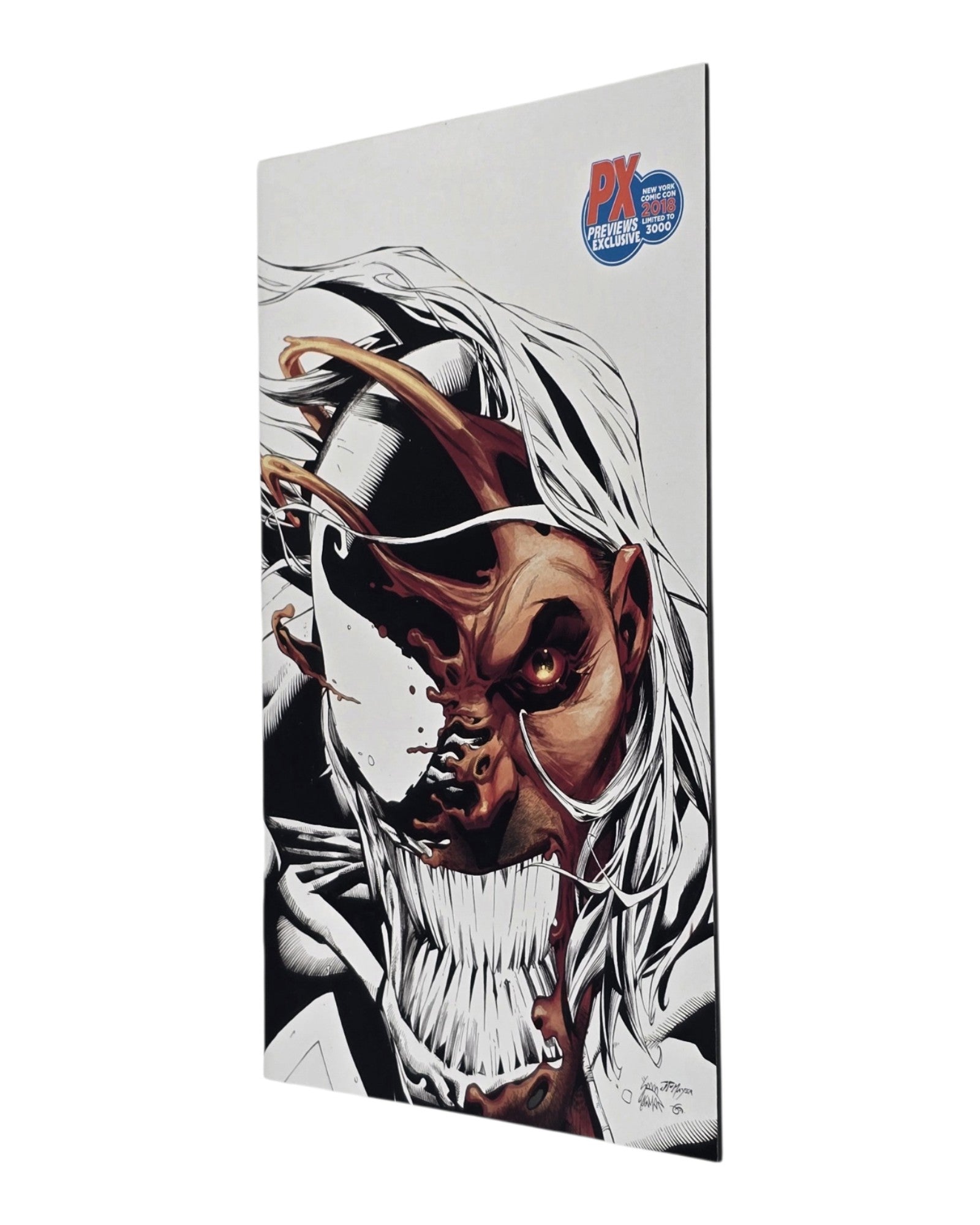 Venom Vol. 4 #7, PX Variant, Marvel '18 — front cover, fore edge