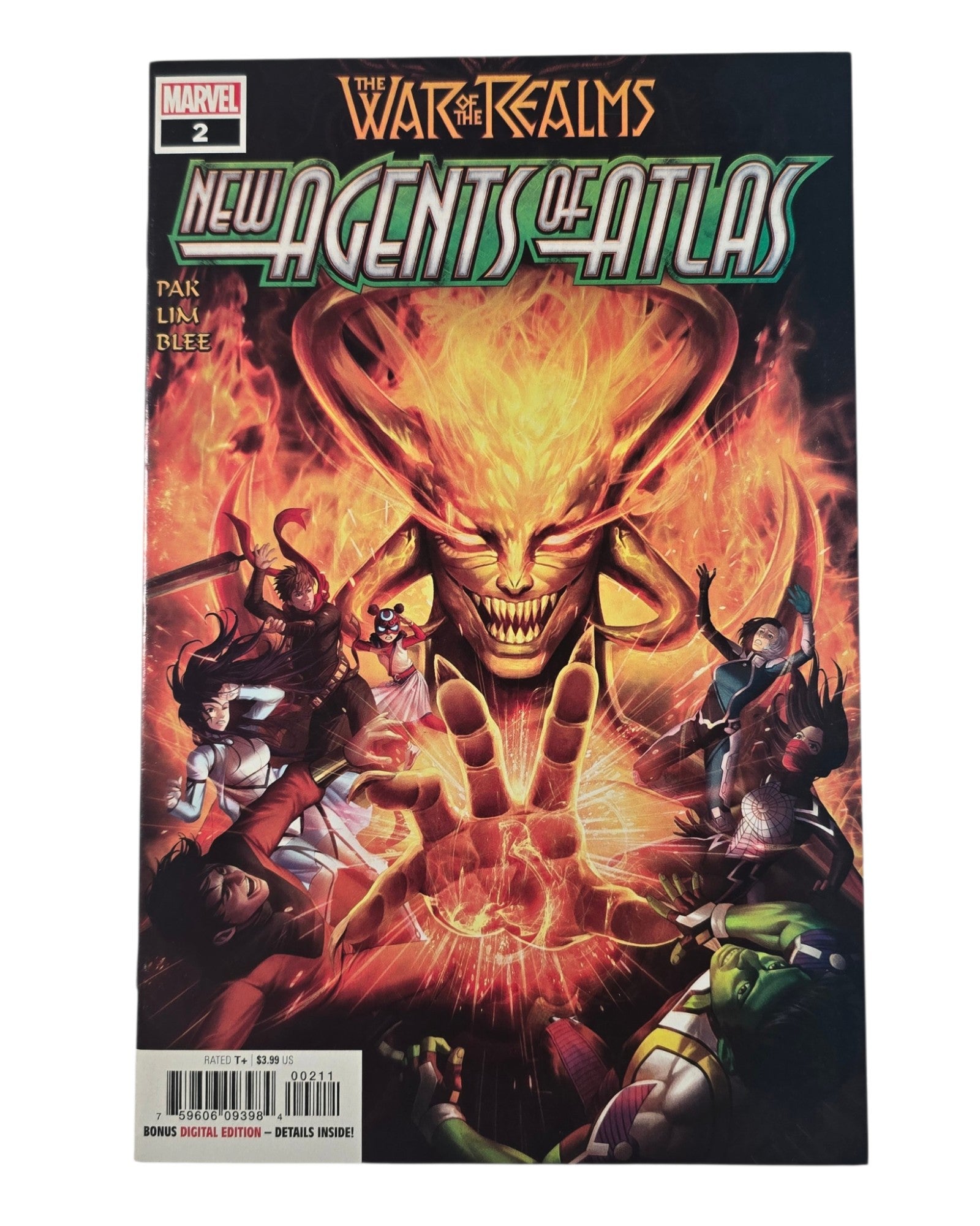 War of the Realms: New Agents of Atlas #1A, Billy Tan Cover, Marvel '19