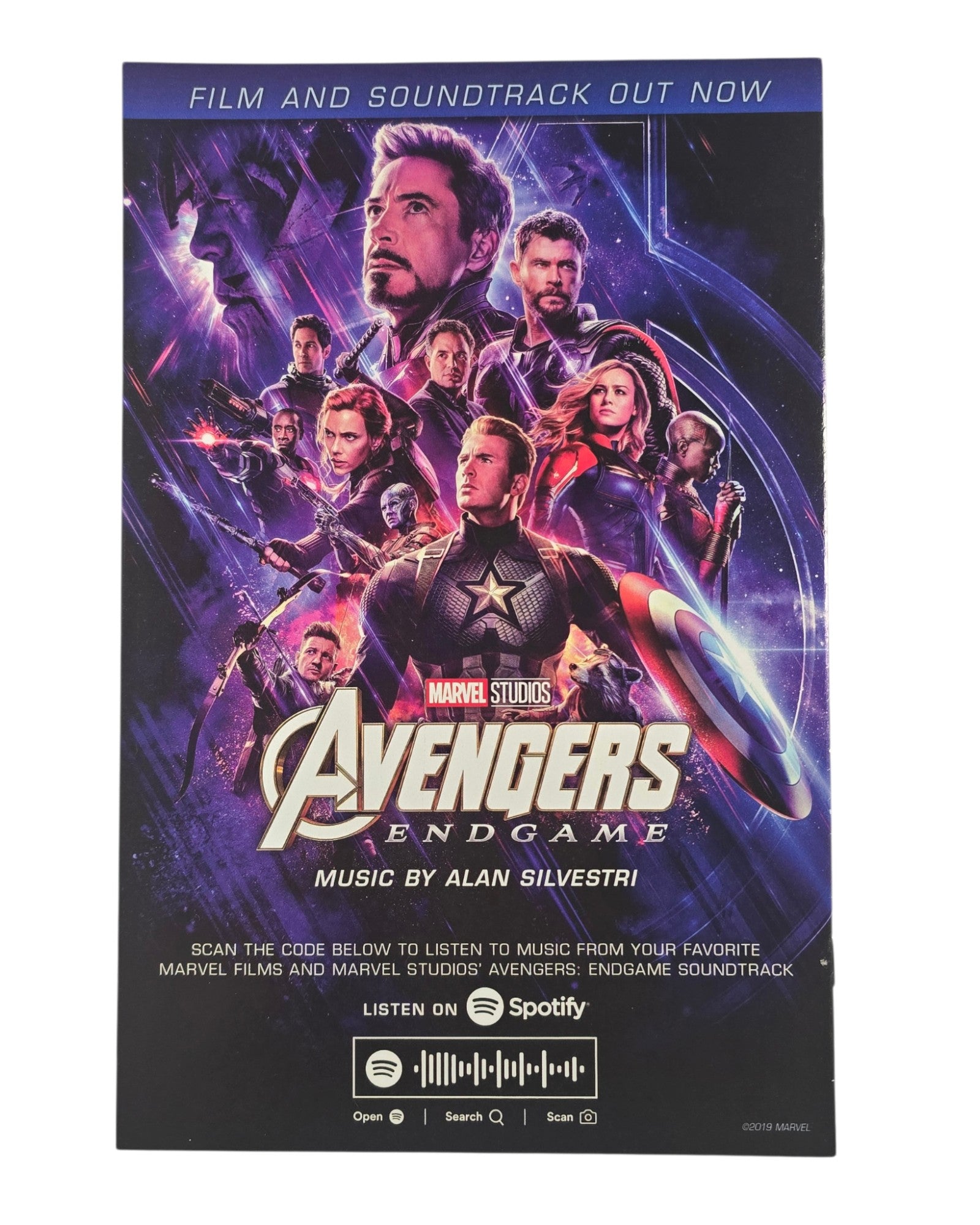 War of the Realms: New Agents of Atlas #1A, Billy Tan Cover, Marvel '19 — back of package