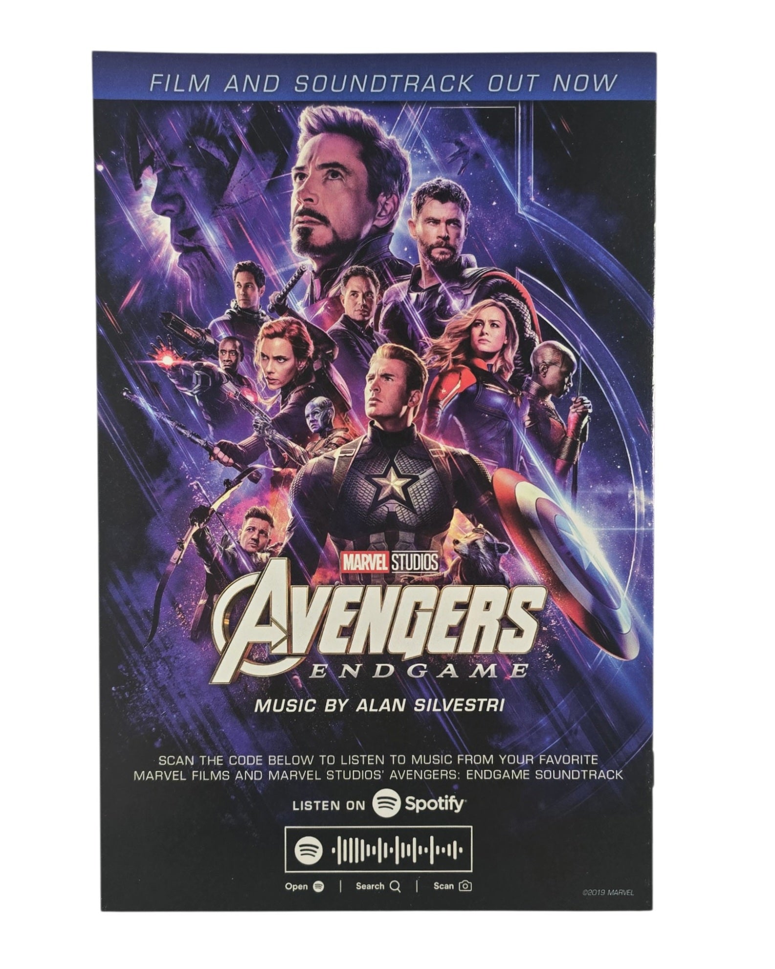 War of the Realms: New Agents of Atlas #1C, Camuncoli Cover, Marvel '19 — back of package
