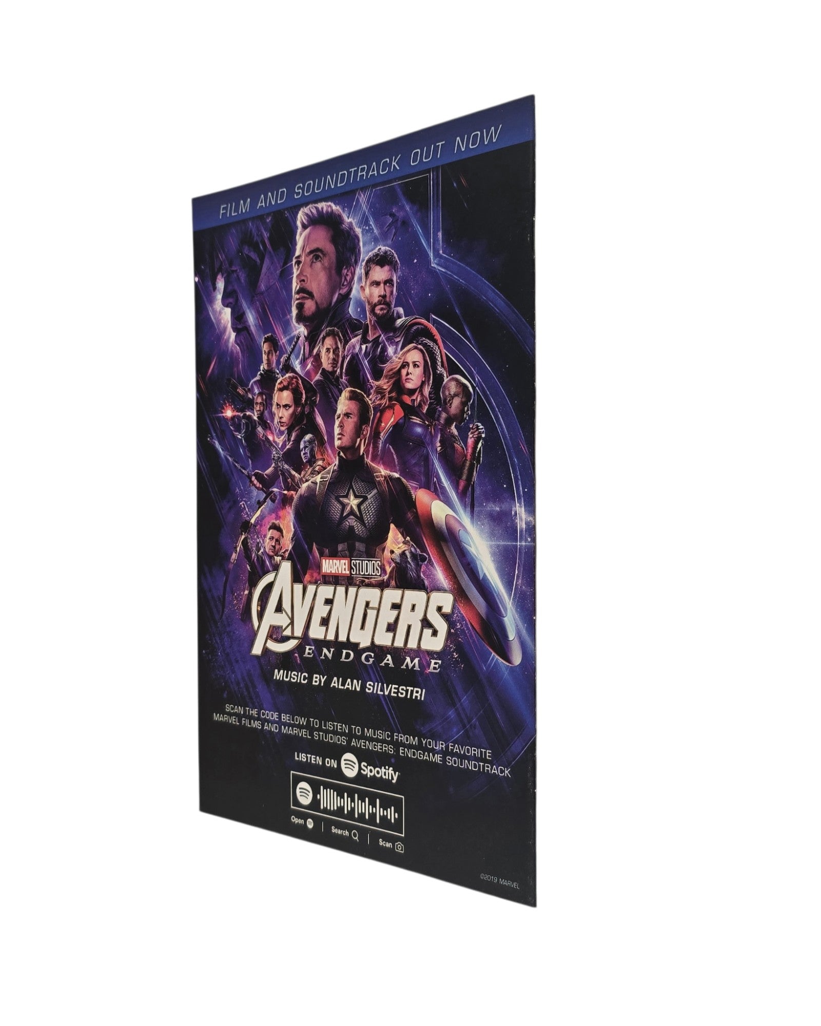 War of the Realms: New Agents of Atlas #1C, Camuncoli Cover, Marvel '19 — back cover, spine edge