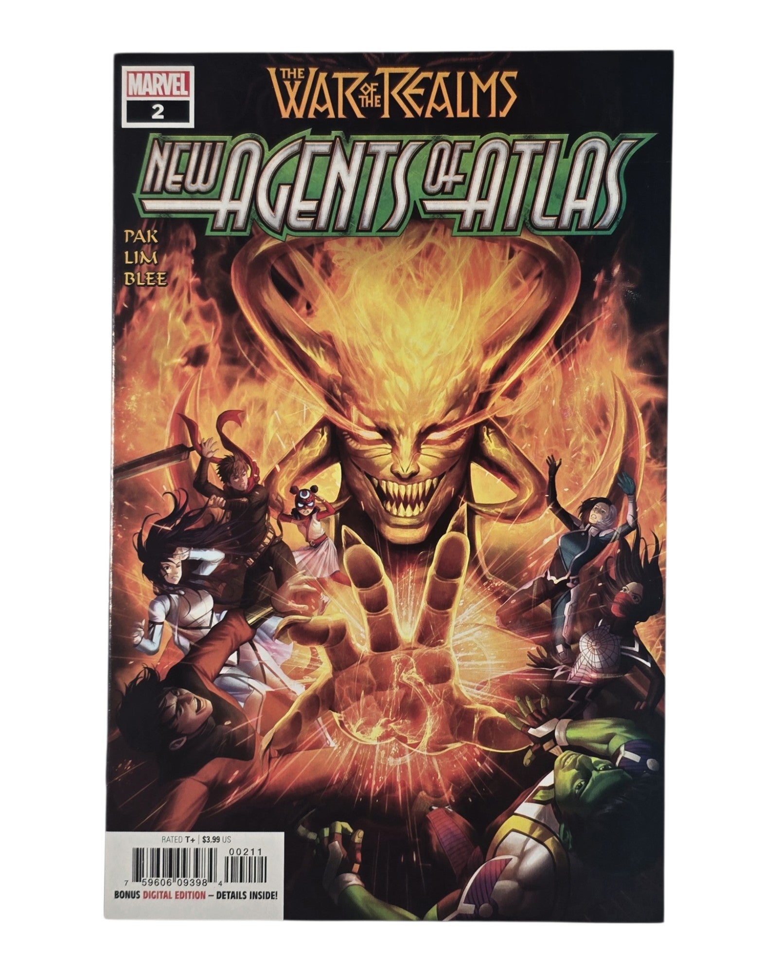 War of the Realms: New Agents of Atlas #2A, Woo Dae Shim Cover, Marvel '19