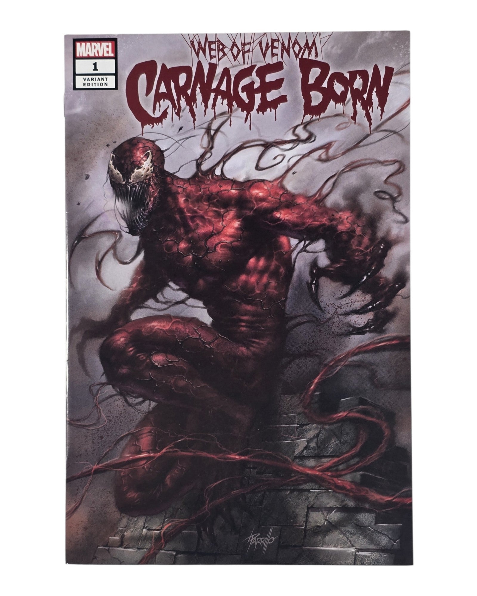 Web of Venom: Carnage Born #1, Scorpion Excl, Lucio Parrillo, Marvel '18