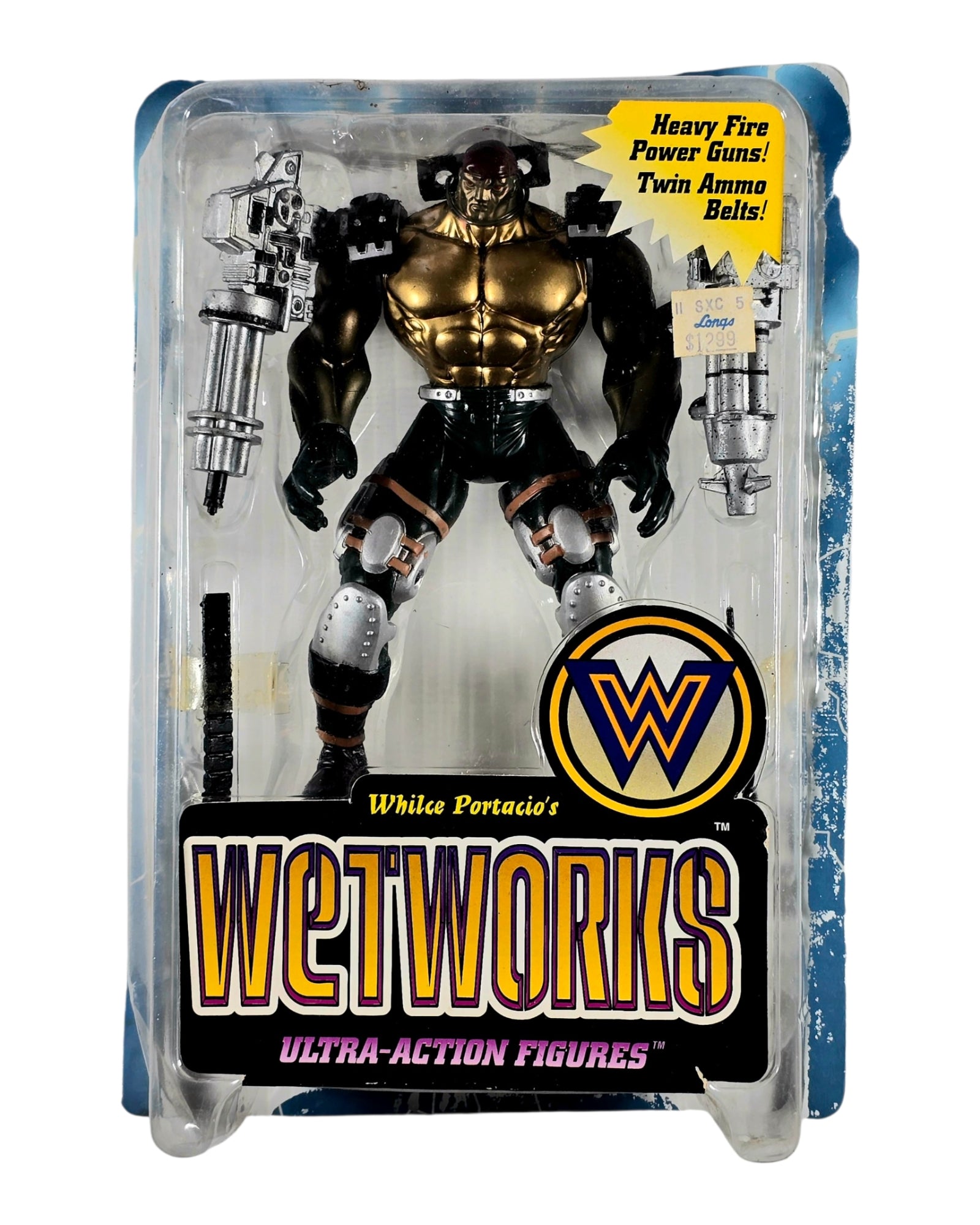 Wetworks Series 1 Dozer, McFarlane Toys '95, Open Complete