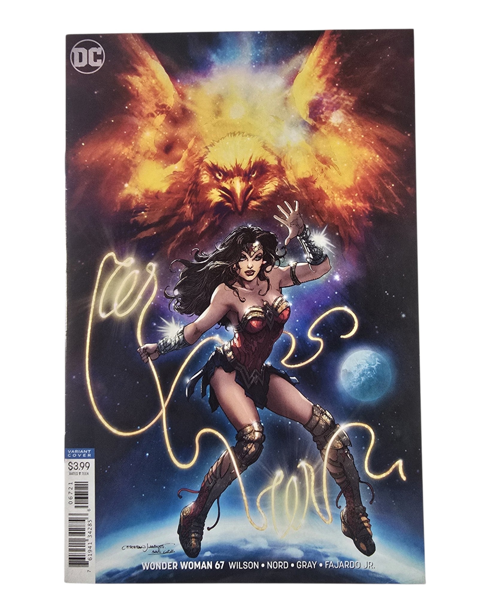 Wonder Woman Vol. 5 #67B, Esteban Maroto Cover, DC '19
