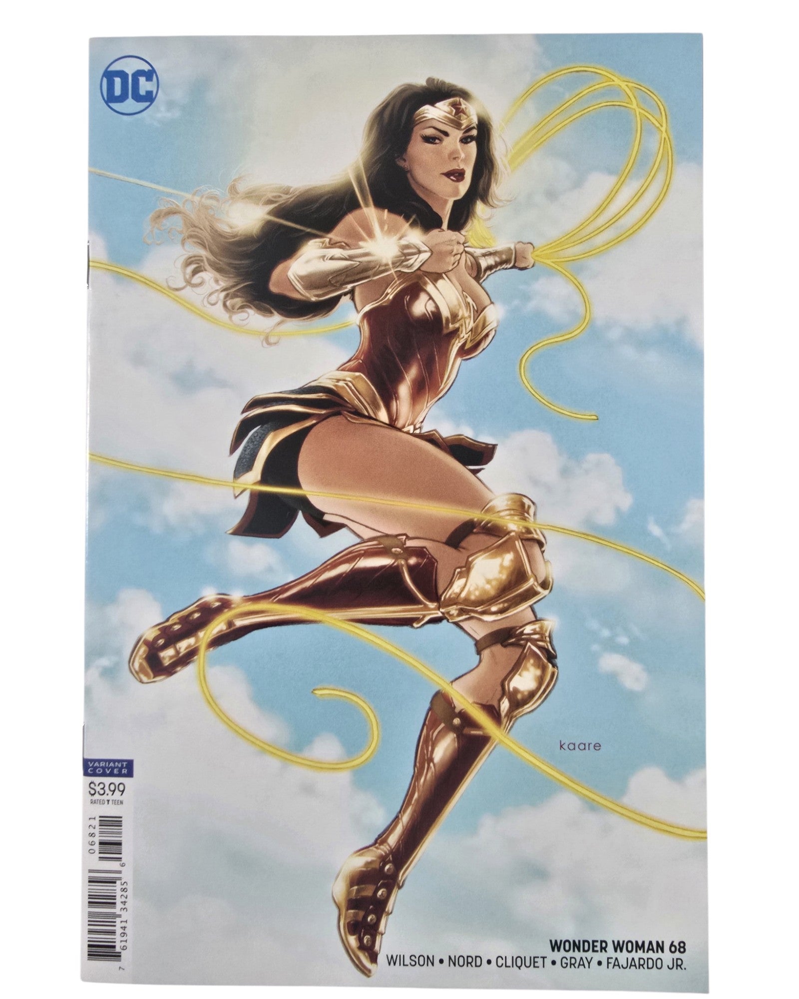 Wonder Woman Vol. 5 #68B, Kaare Andrews Cover, DC '19
