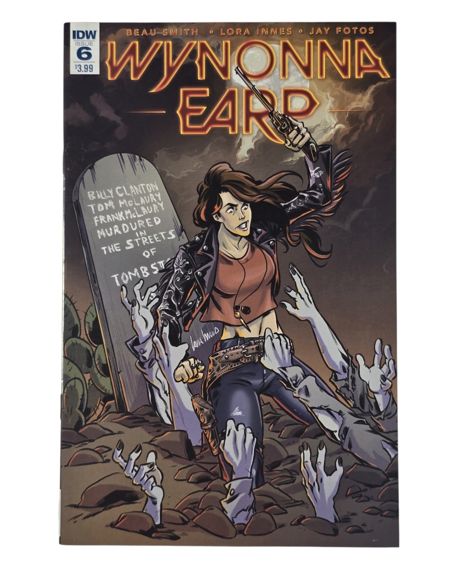 Wynonna Earp Vol. 2 #6A, Lora Innes Cover, IDW '16