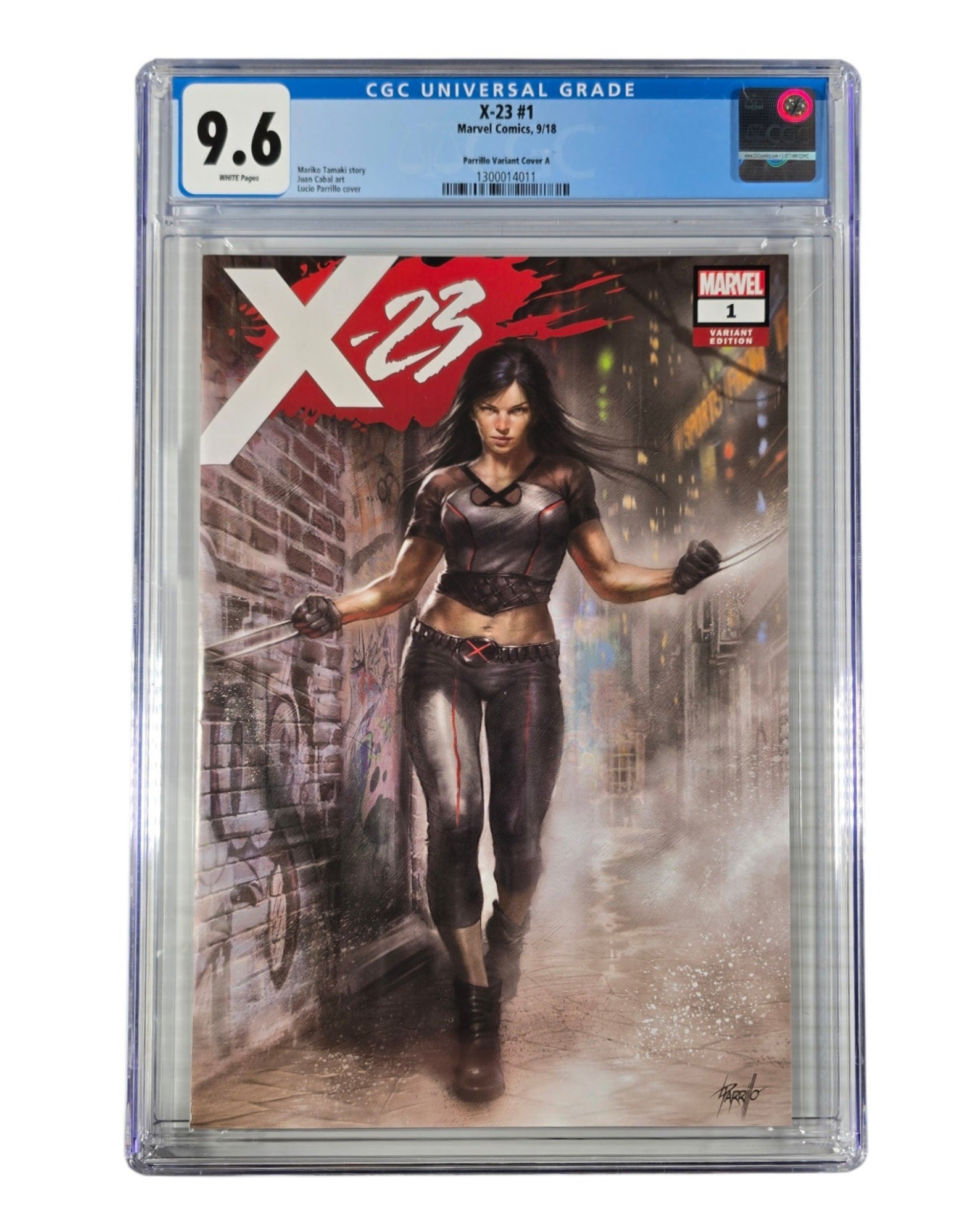 X-23 Vol. 4 #1, Unknown Comics Excl Parrillo, CGC 9.6 (11), Marvel '18