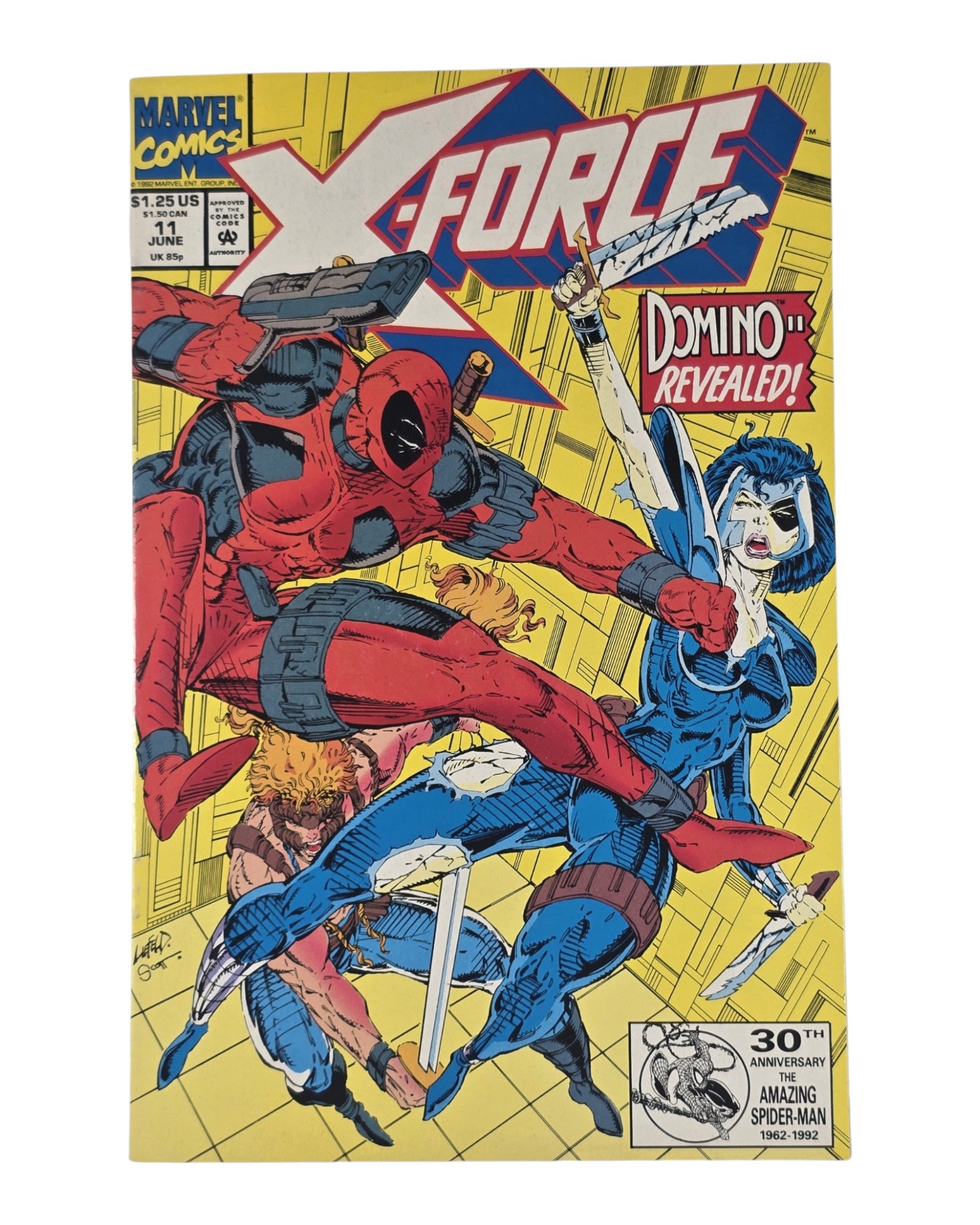 X-Force #11, 1st App. Domino, Marvel '92