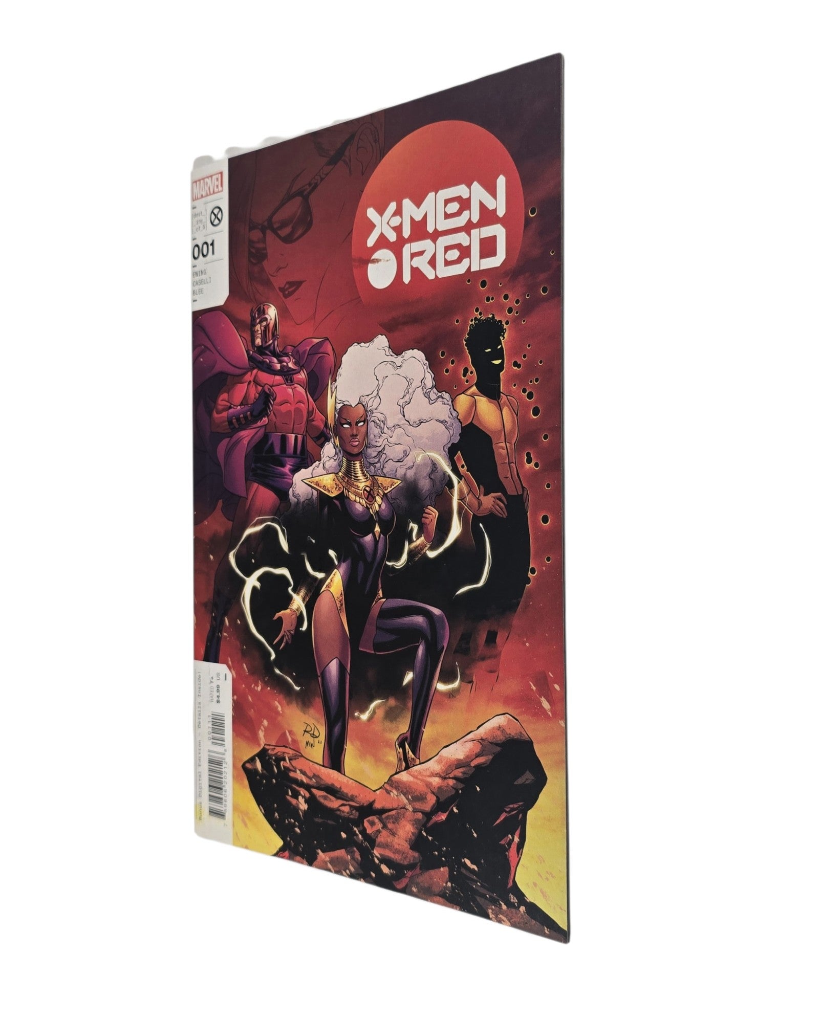 X-Men: Red Vol. 2 #1A, Russell Dauterman Cover, Marvel '22 — front cover, fore edge