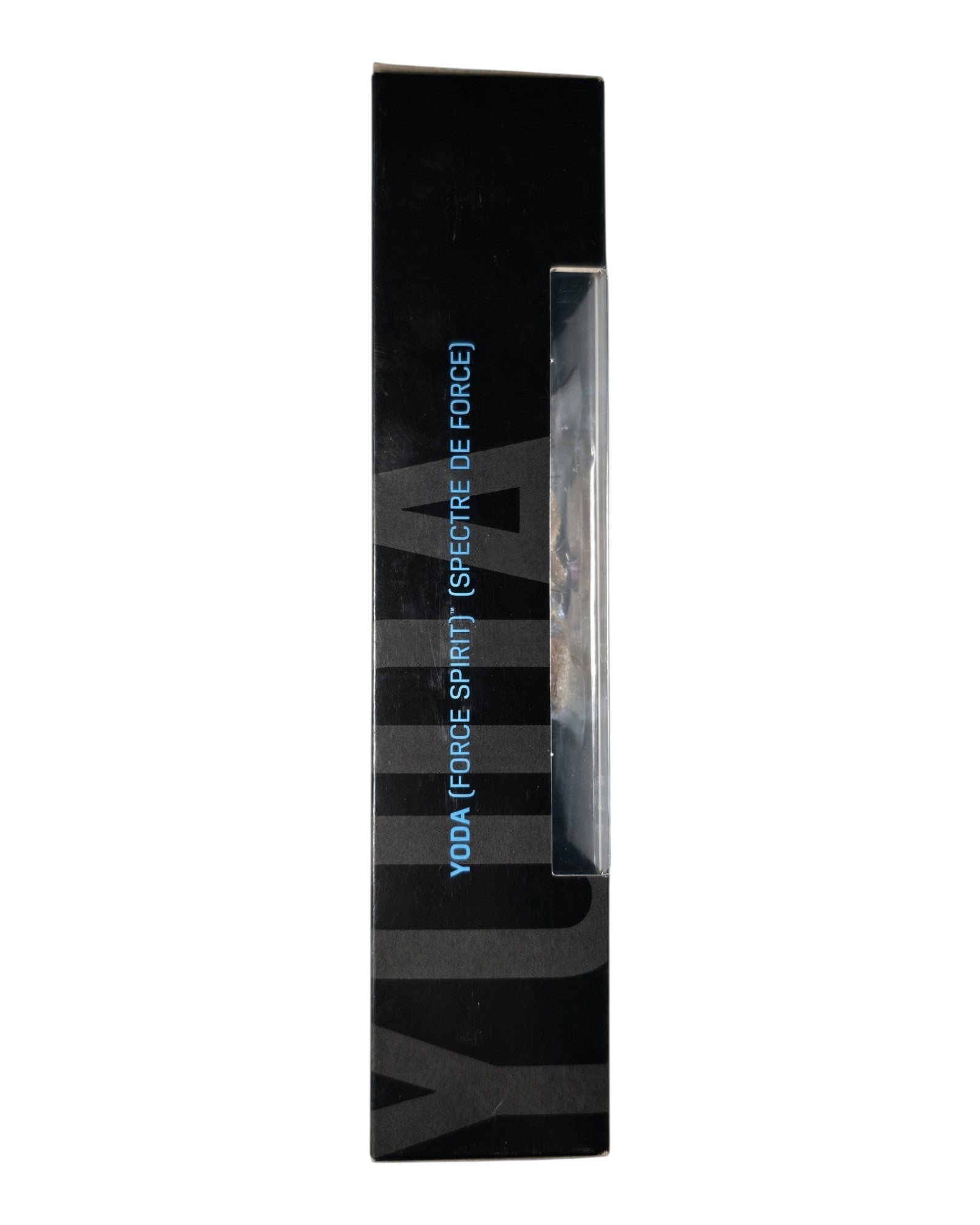 Star Wars The Black Series Yoda (Force Spirit), Walmart Excl., Hasbro '19 — left edge of package